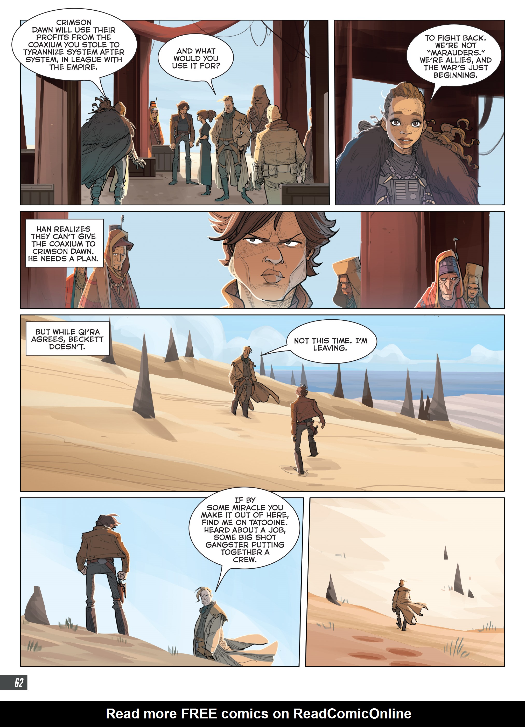 Read online Star Wars: Solo Graphic Novel Adaptation comic -  Issue # TPB - 61