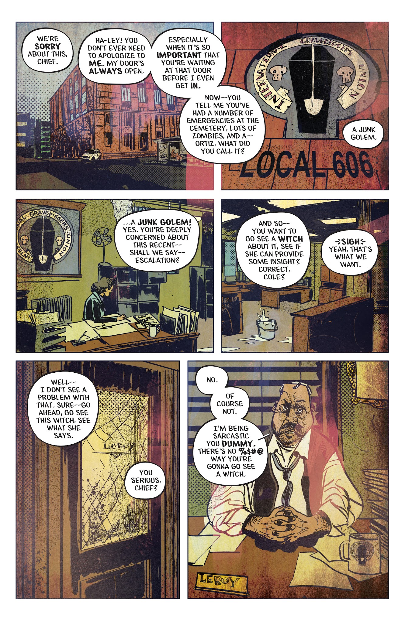 Read online The Gravediggers Union comic -  Issue #1 - 24