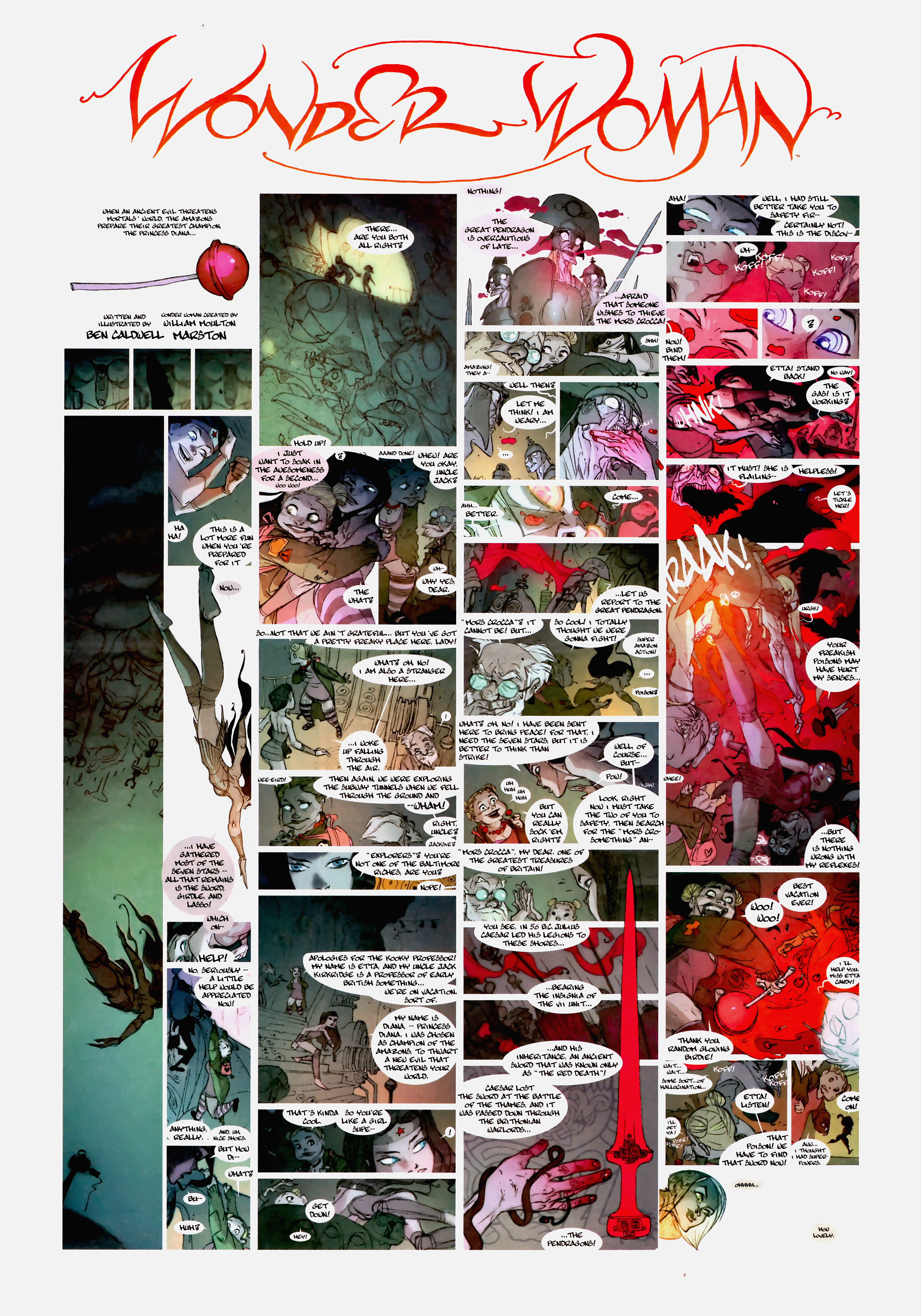 Read online Wednesday Comics comic -  Issue #6 - 12