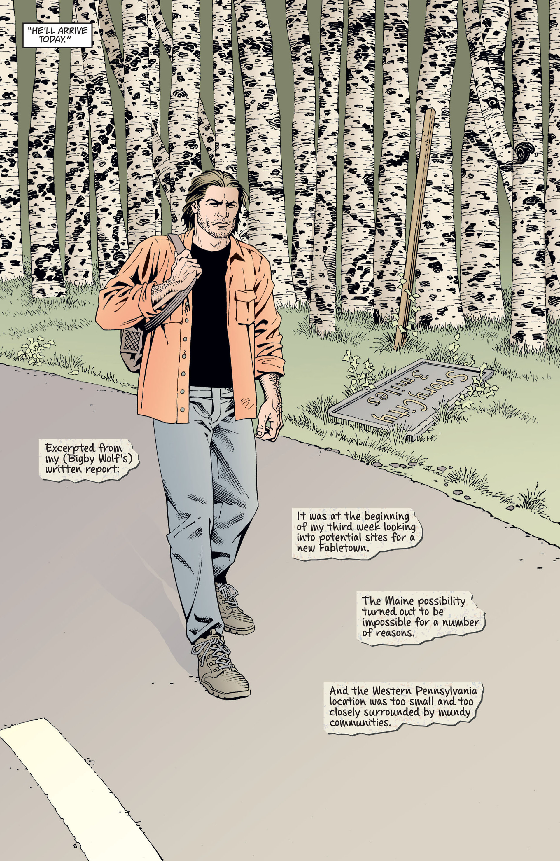 Read online Fables: Werewolves of the Heartland comic -  Issue # TPB - 8