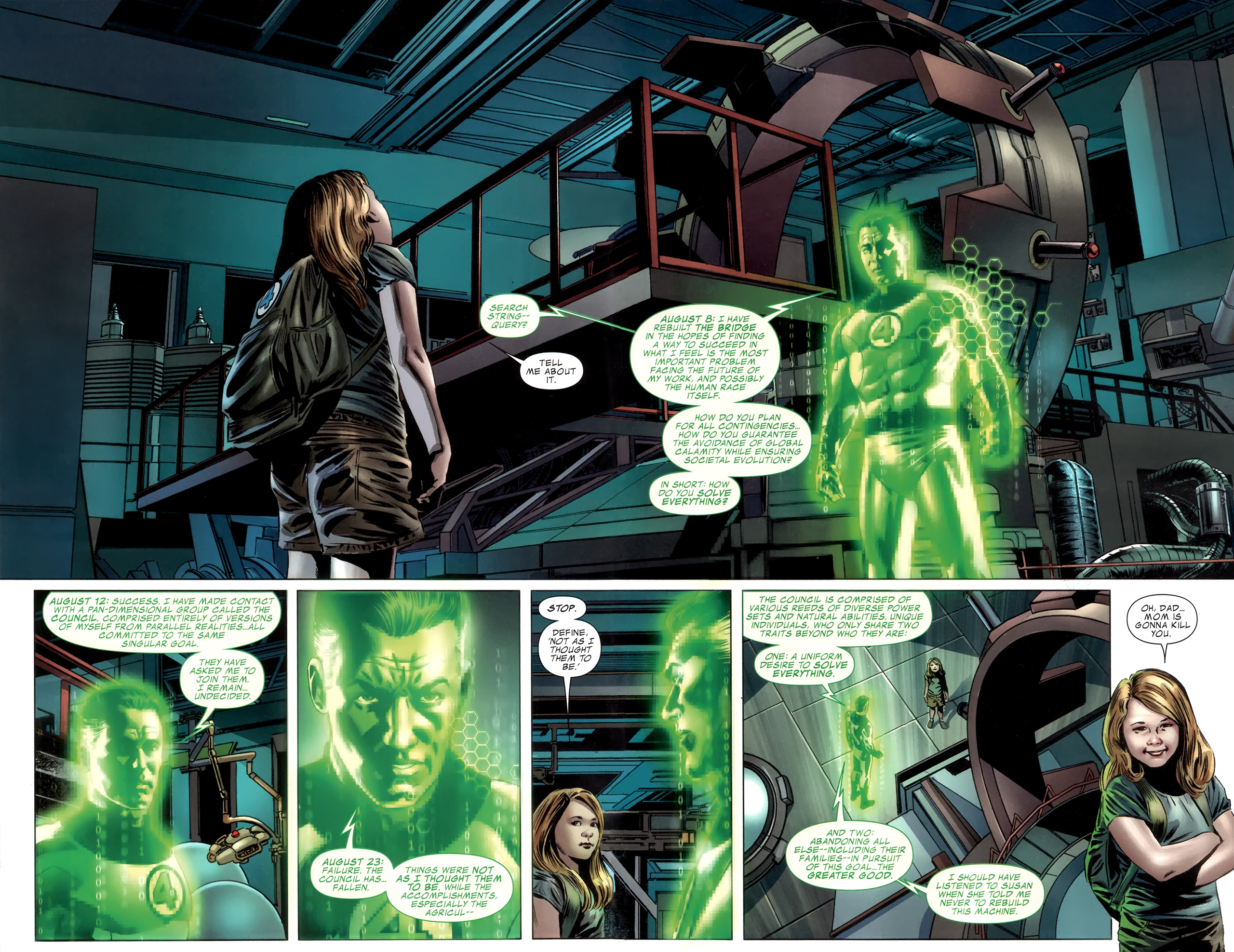 Read online Fantastic Four By Jonathan Hickman Omnibus comic -  Issue # TPB 1 (Part 2) - 8