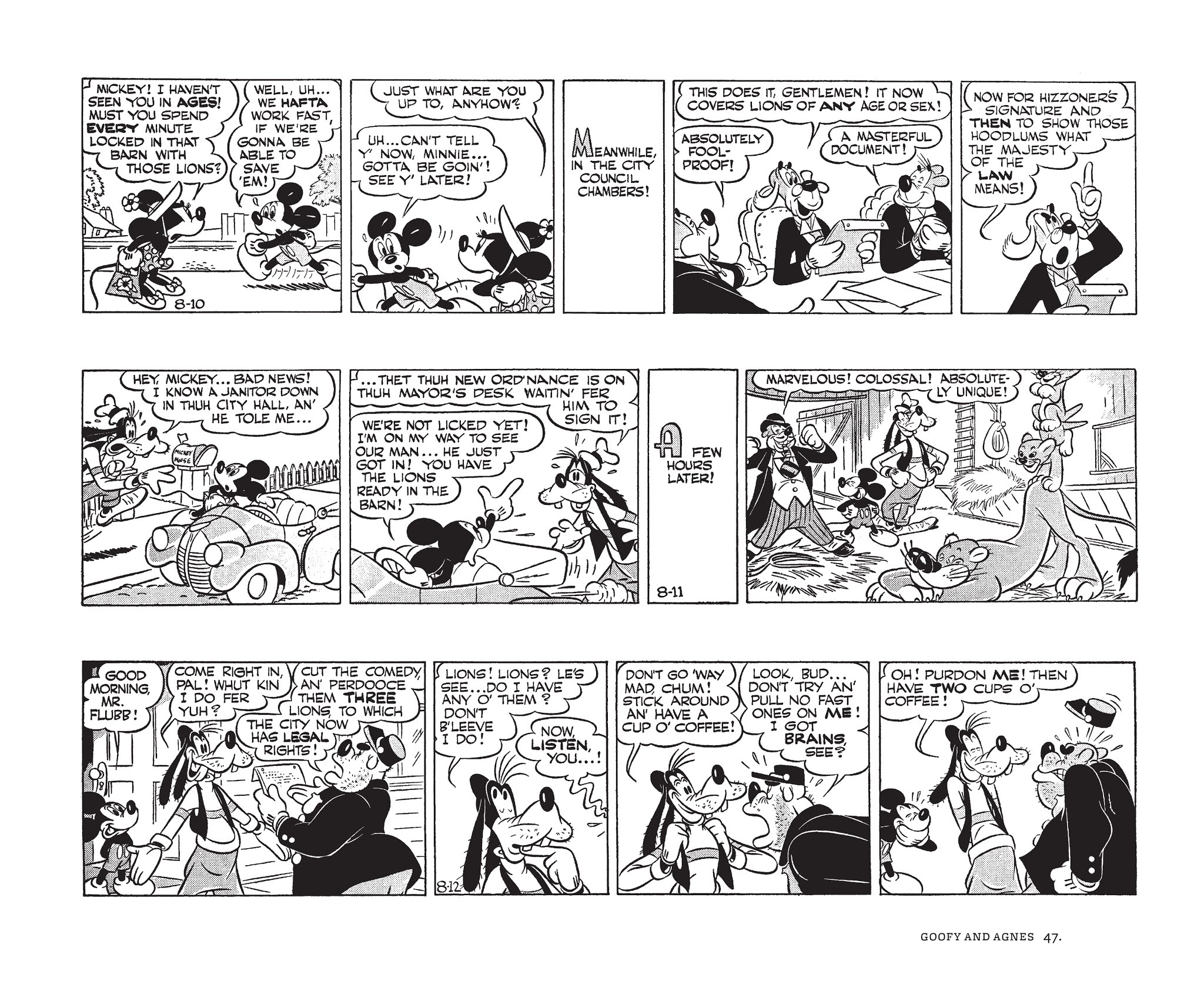 Read online Walt Disney's Mickey Mouse by Floyd Gottfredson comic -  Issue # TPB 7 (Part 1) - 47