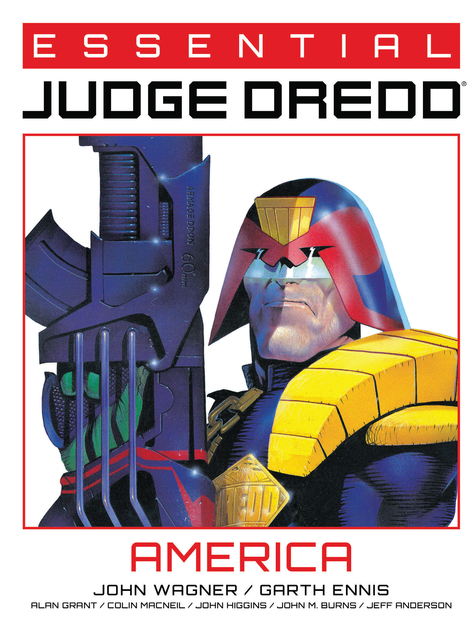 Read online Essential Judge Dredd: America comic -  Issue # TPB (Part 1) - 1