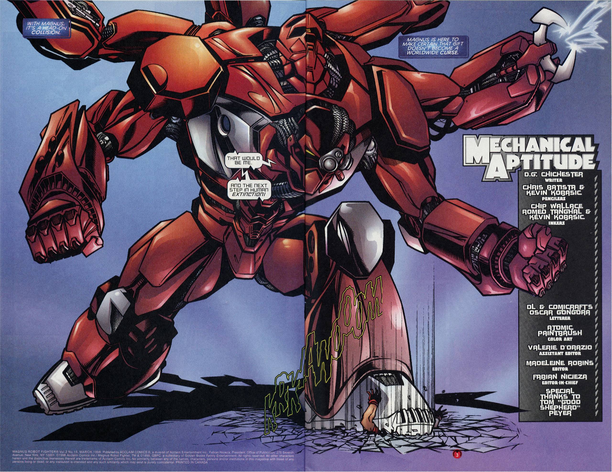 Read online Magnus Robot Fighter (1997) comic -  Issue #15 - 3