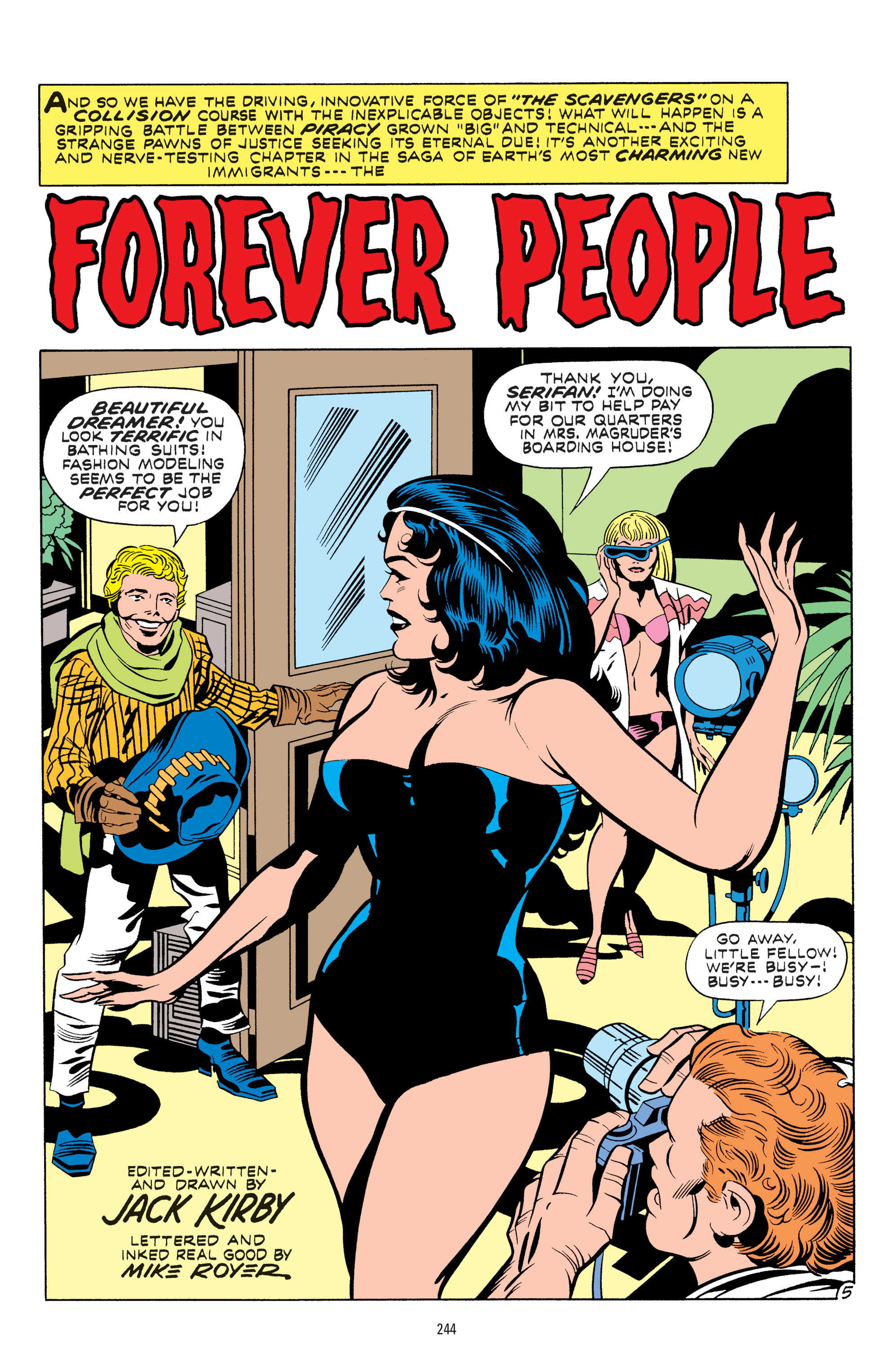 Read online The Forever People comic -  Issue # _TPB  by Jack Kirby (Part 3) - 40