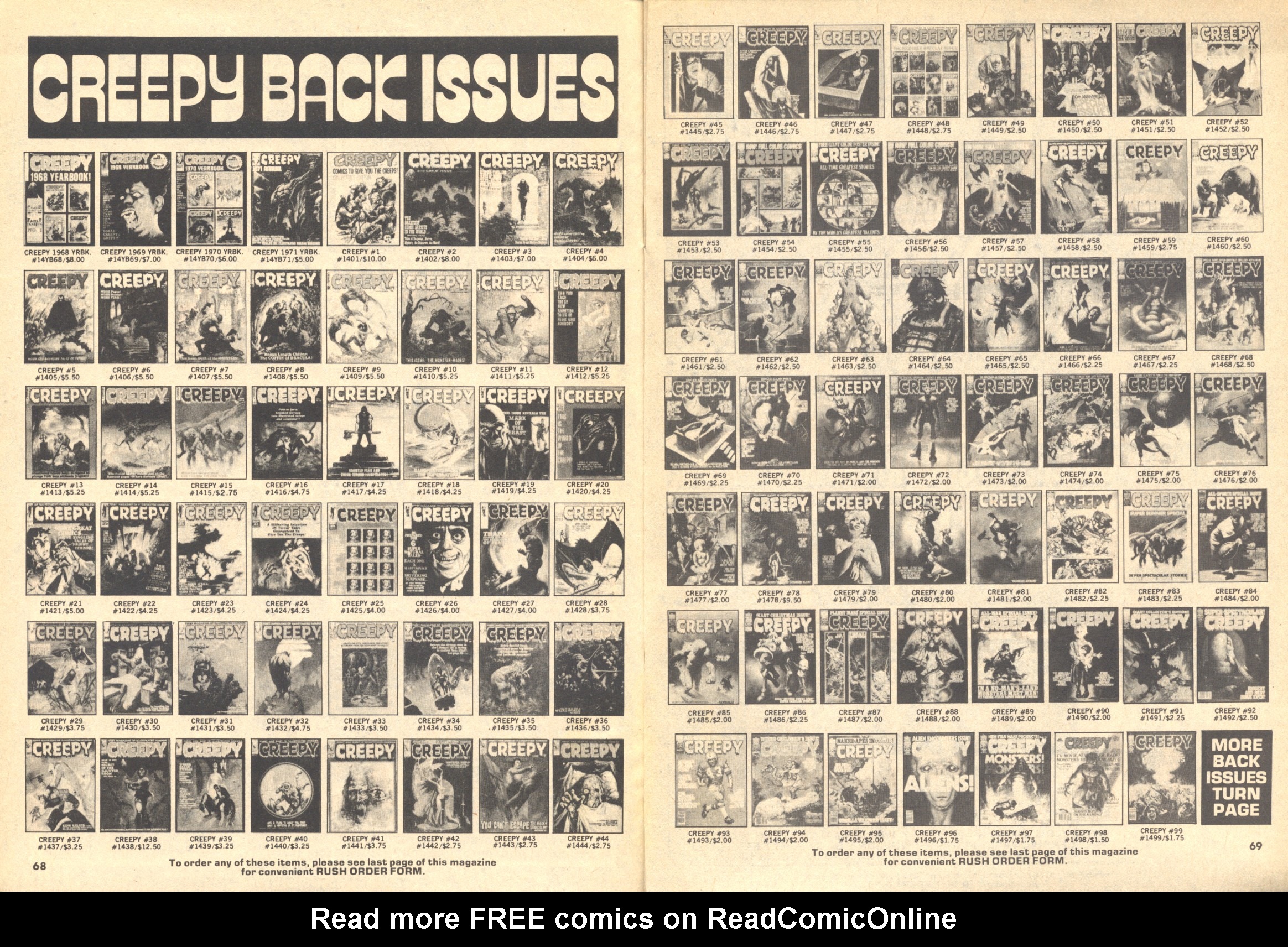 Read online Creepy (1964) comic -  Issue #106 - 62