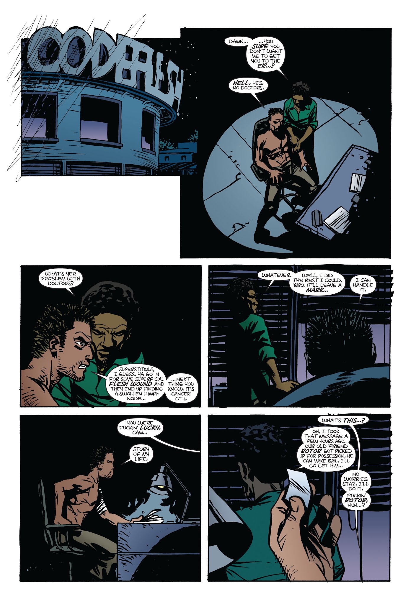 Read online Codeflesh, The Definitive Edition Hardcover comic -  Issue # TPB - 64