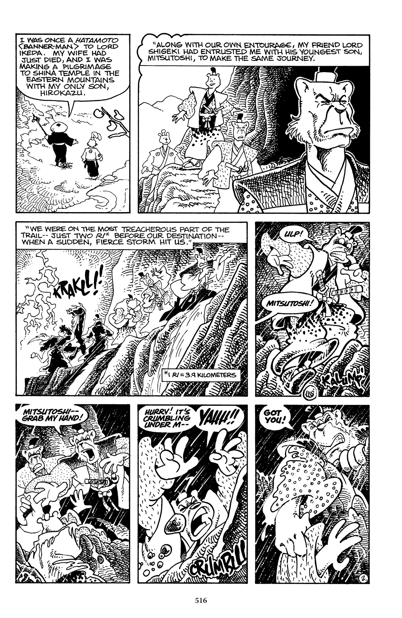 Read online The Usagi Yojimbo Saga comic -  Issue # TPB 1 - 504