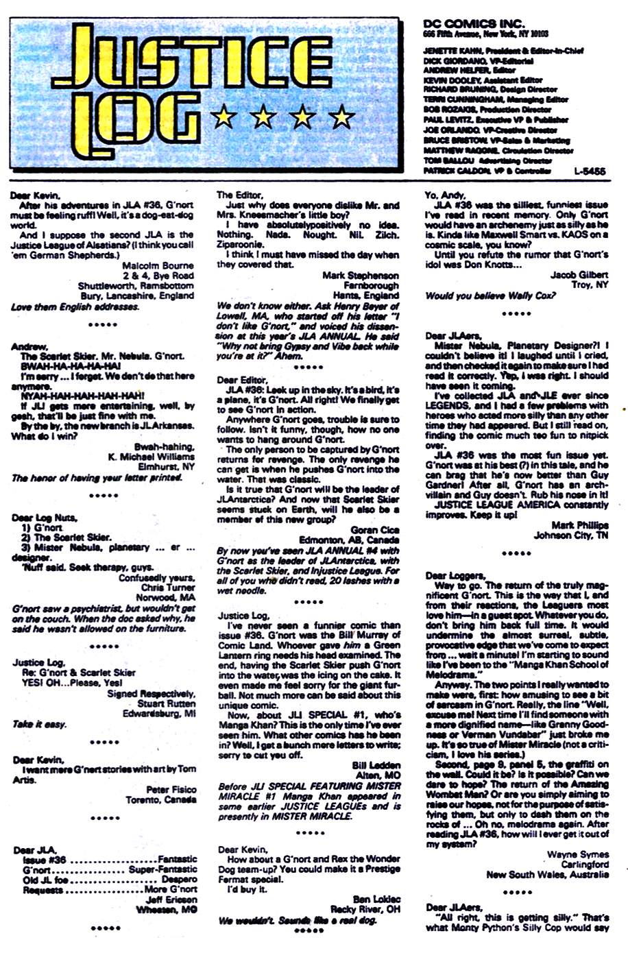 Read online Justice League America comic -  Issue #40 - 24