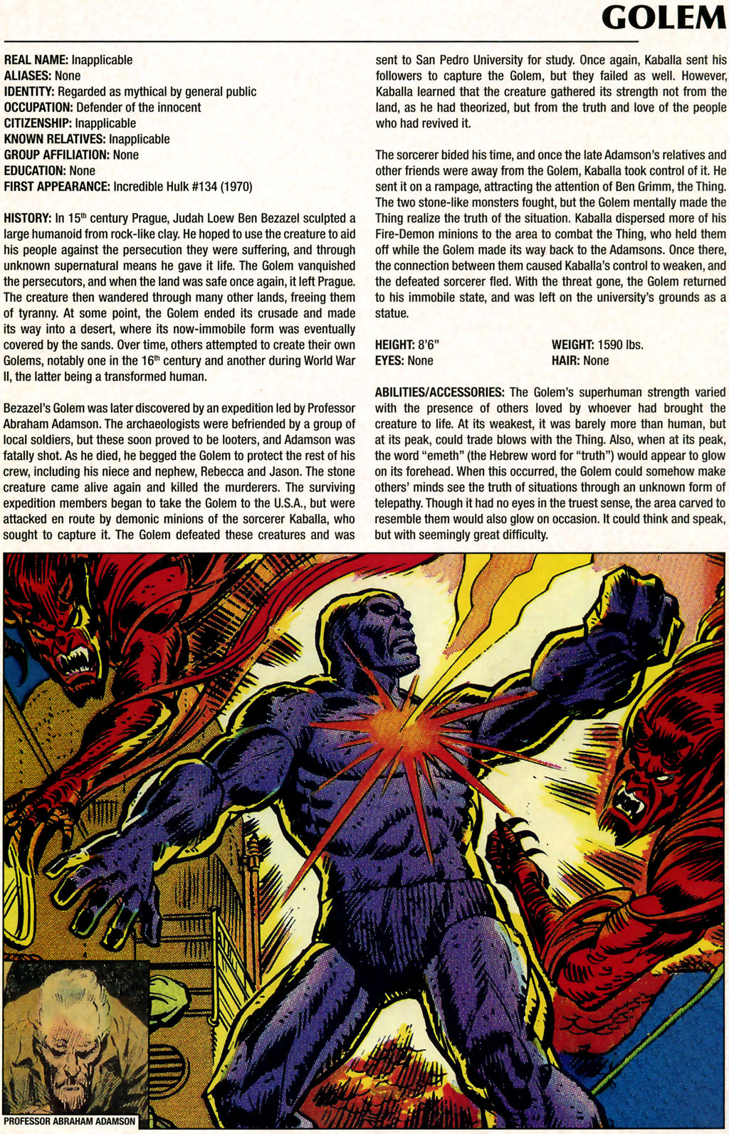 Read online Marvel Legacy: The 1970's Handbook comic -  Issue # Full - 29