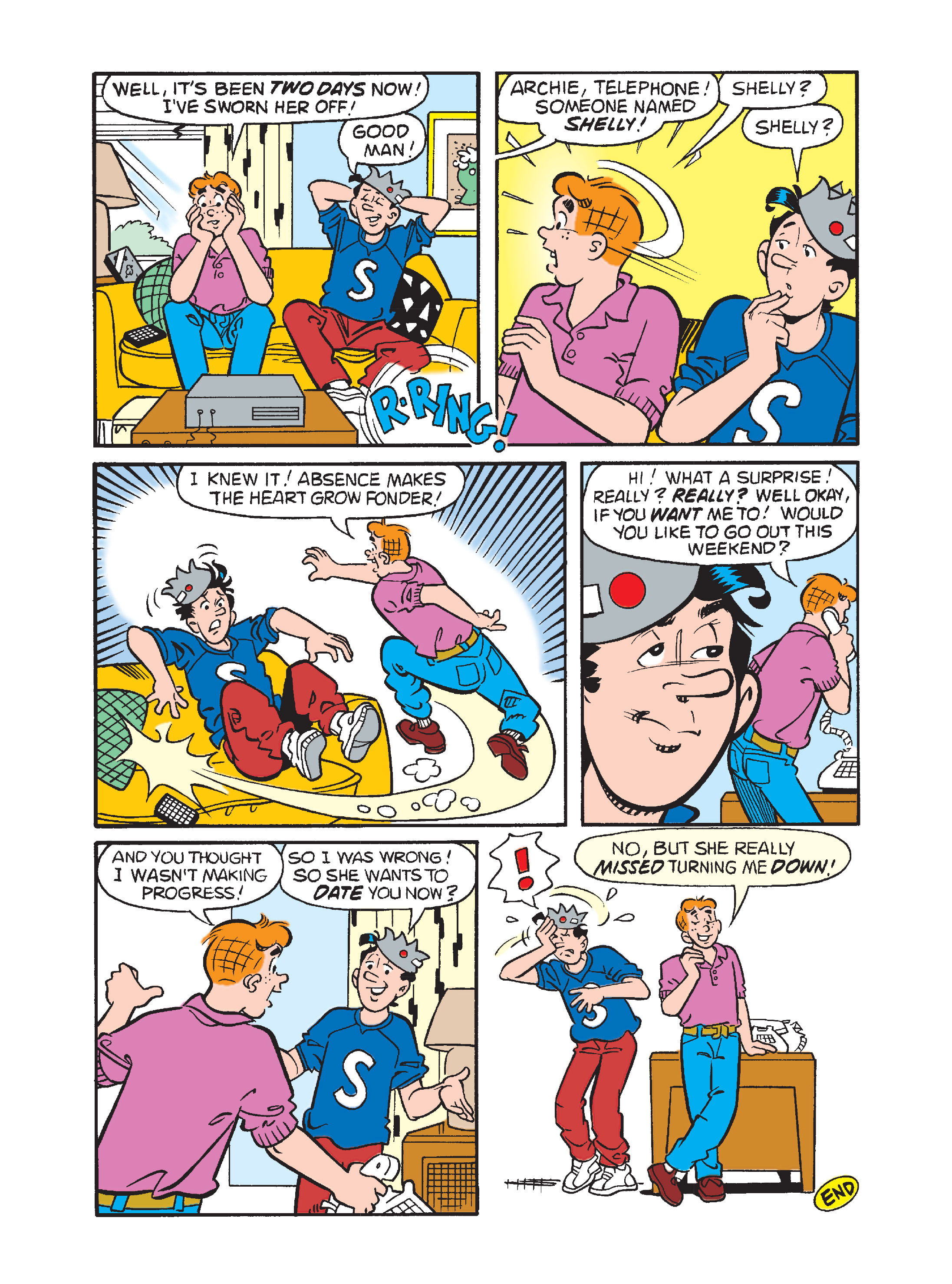 Read online Archie's Funhouse Double Digest comic -  Issue #6 - 12