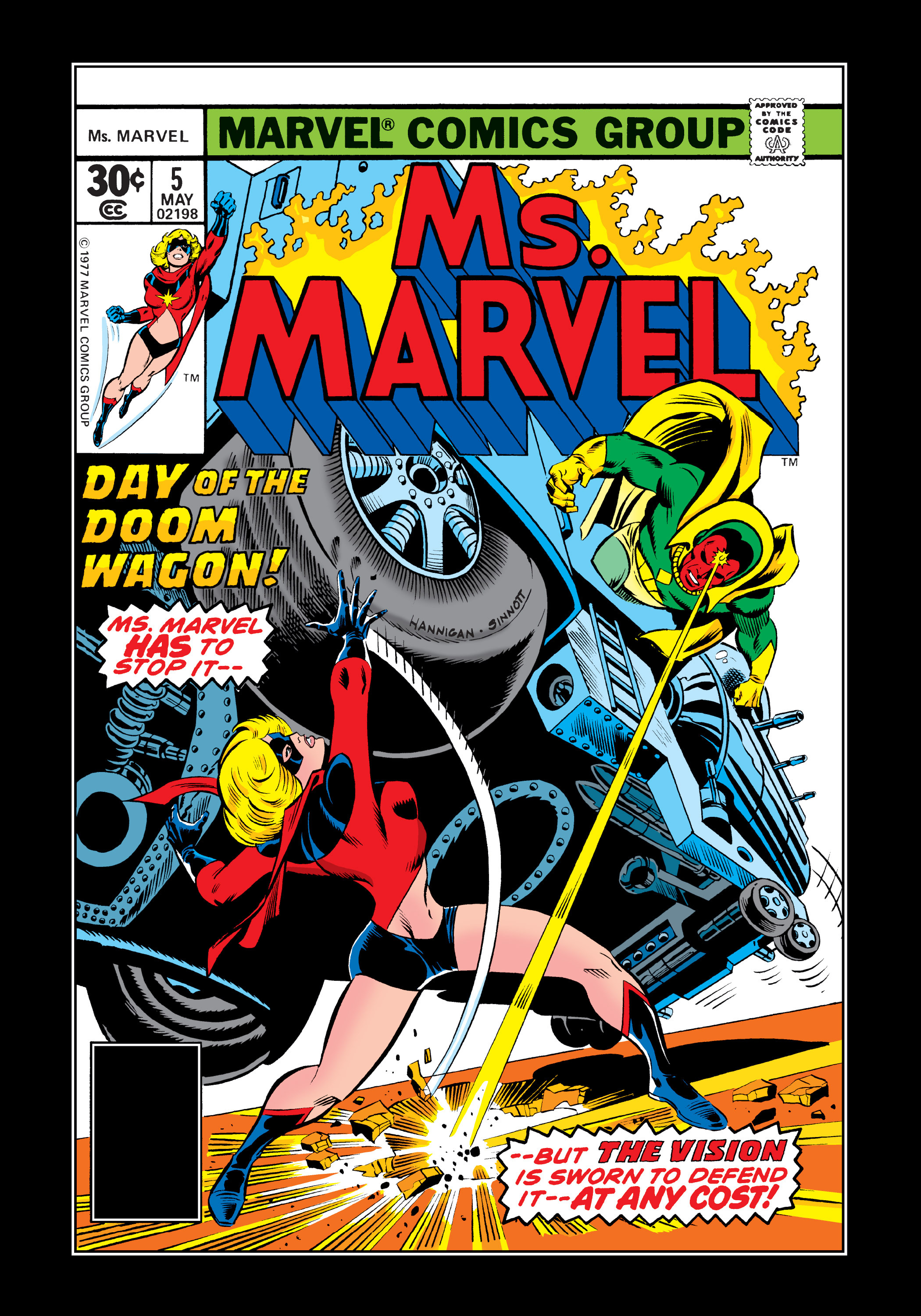 Read online Ms. Marvel (1977) comic -  Issue #5 - 1