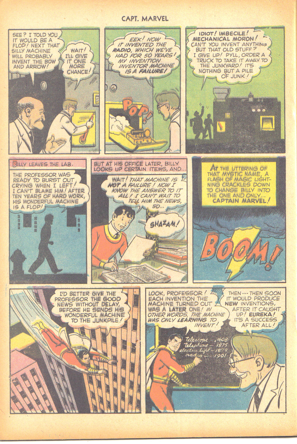 Captain Marvel Adventures issue 109 - Page 20
