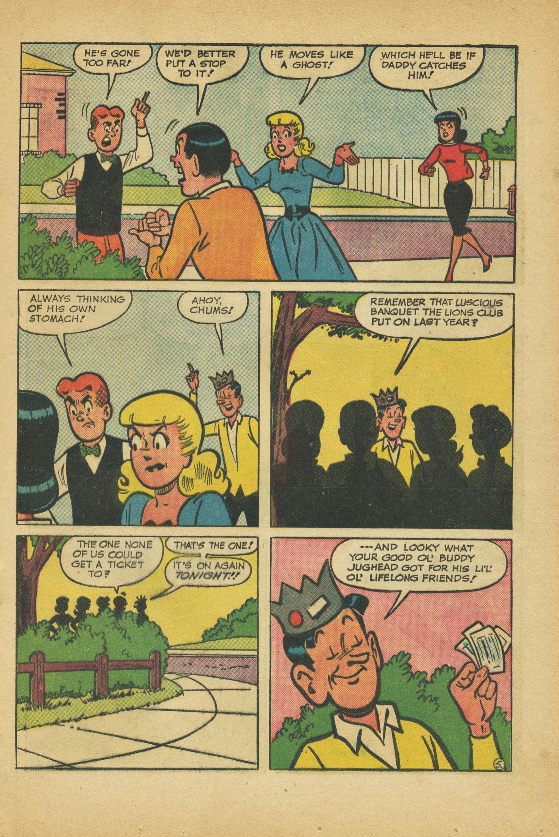 Read online Archie's Pal Jughead comic -  Issue #104 - 17
