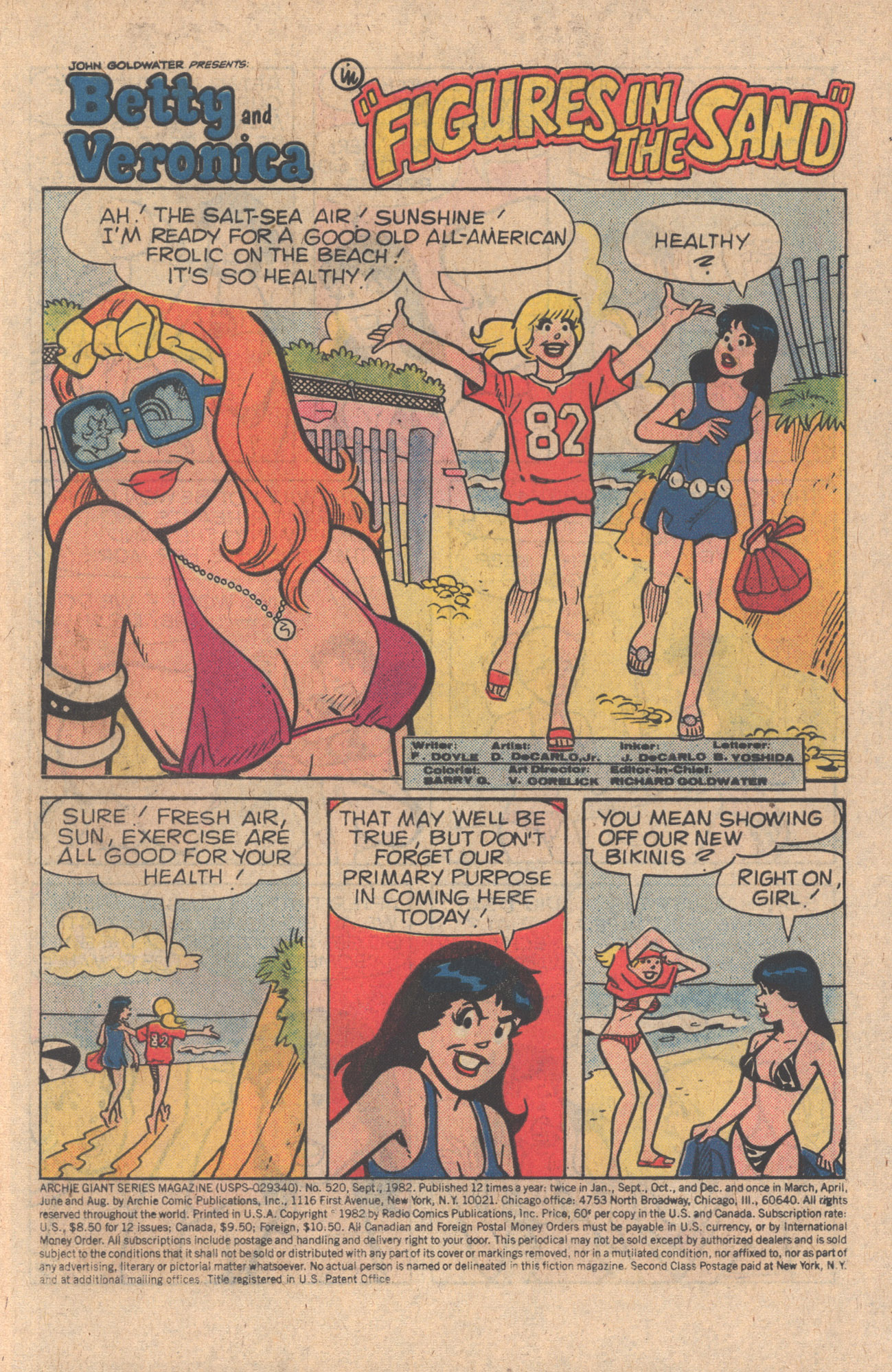 Read online Archie Giant Series Magazine comic -  Issue #520 - 3