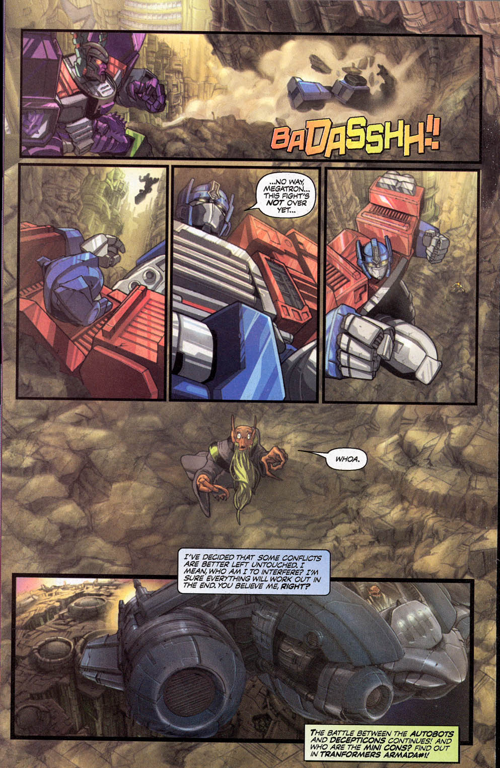 Read online Transformers Armada comic -  Issue #0 - 10