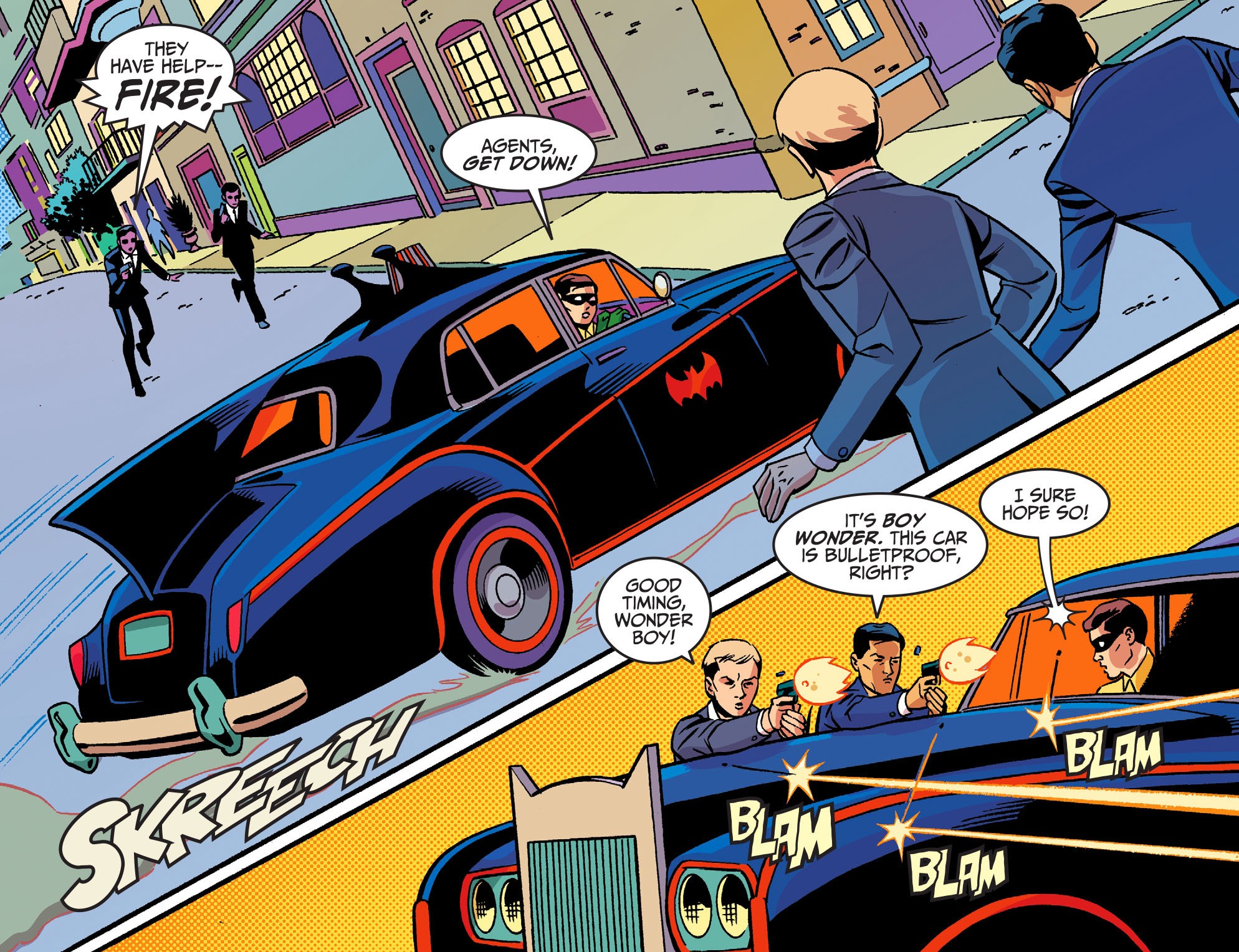 Read online Batman '66 Meets the Man from U.N.C.L.E. comic -  Issue #7 - 16