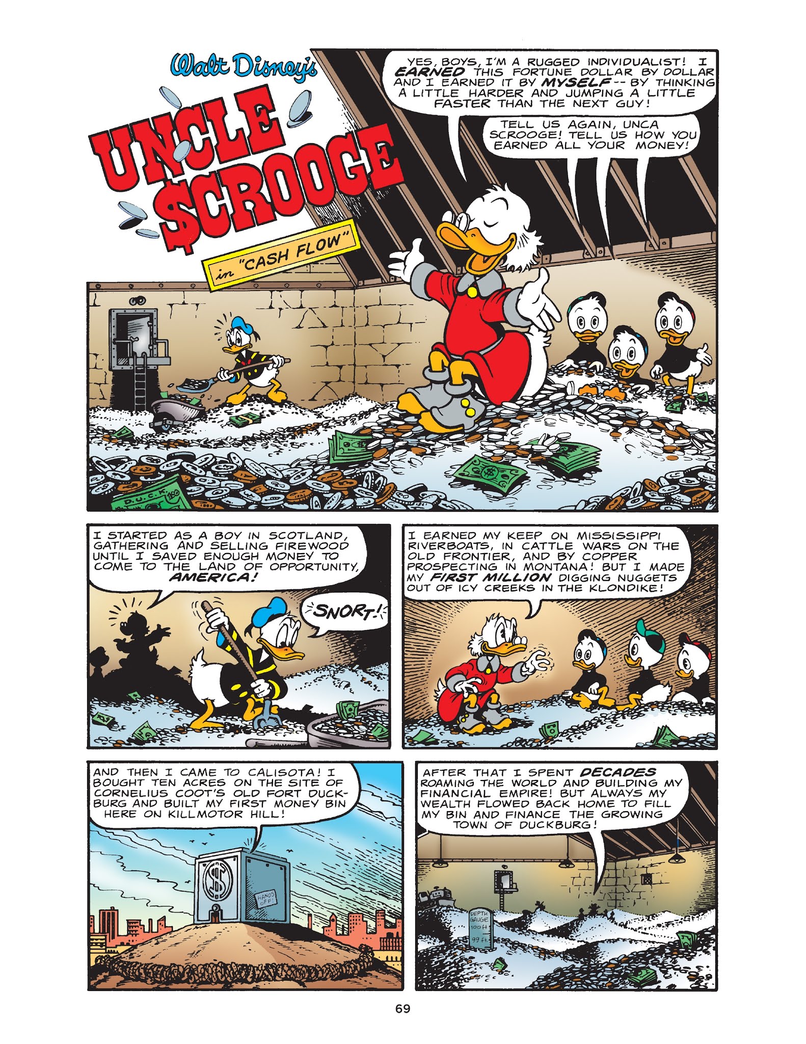 Read online Walt Disney Uncle Scrooge and Donald Duck: The Don Rosa Library comic -  Issue # TPB 1 (Part 1) - 70