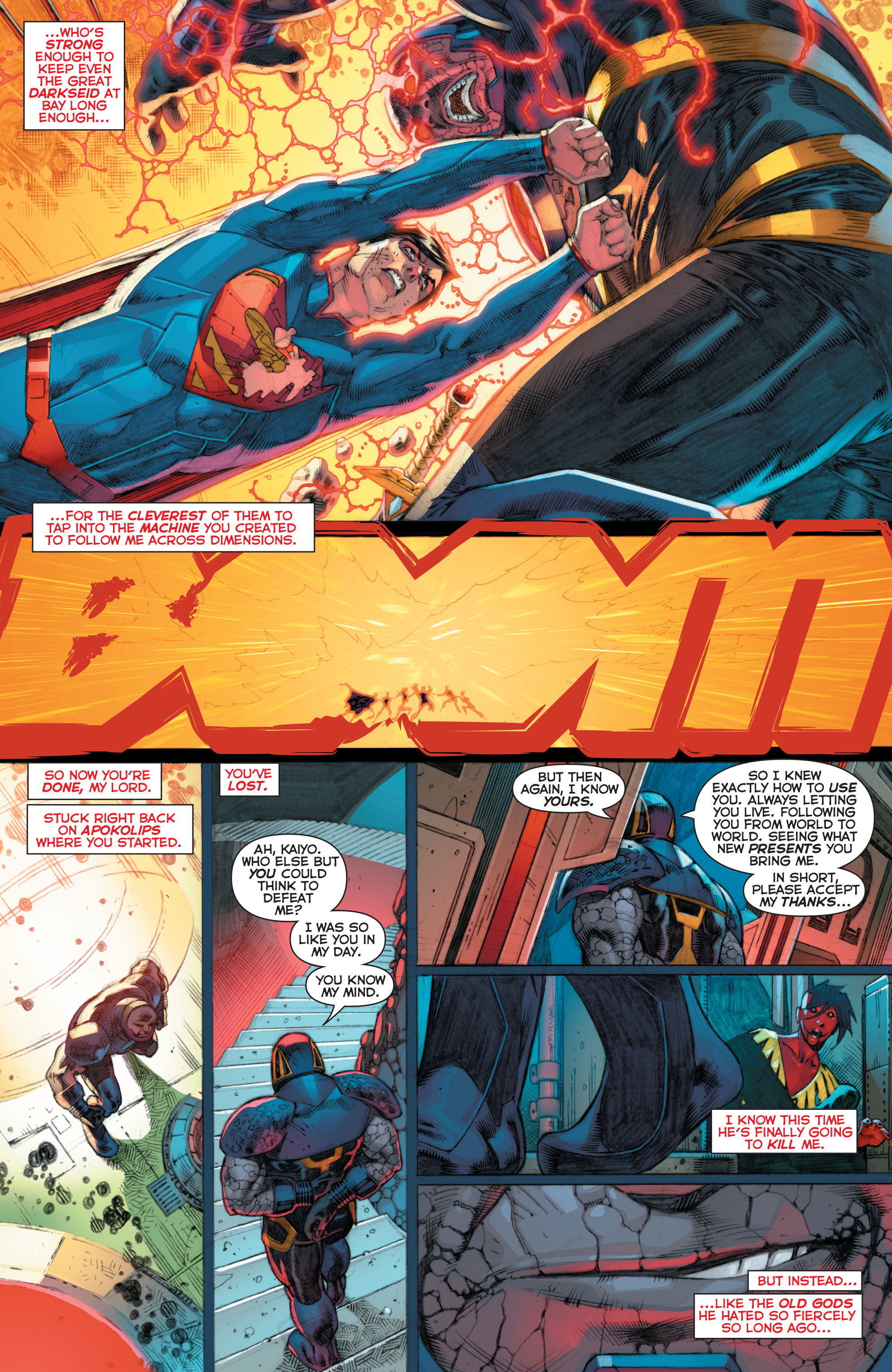 Read online Superman vs. Darkseid comic -  Issue # TPB - 222