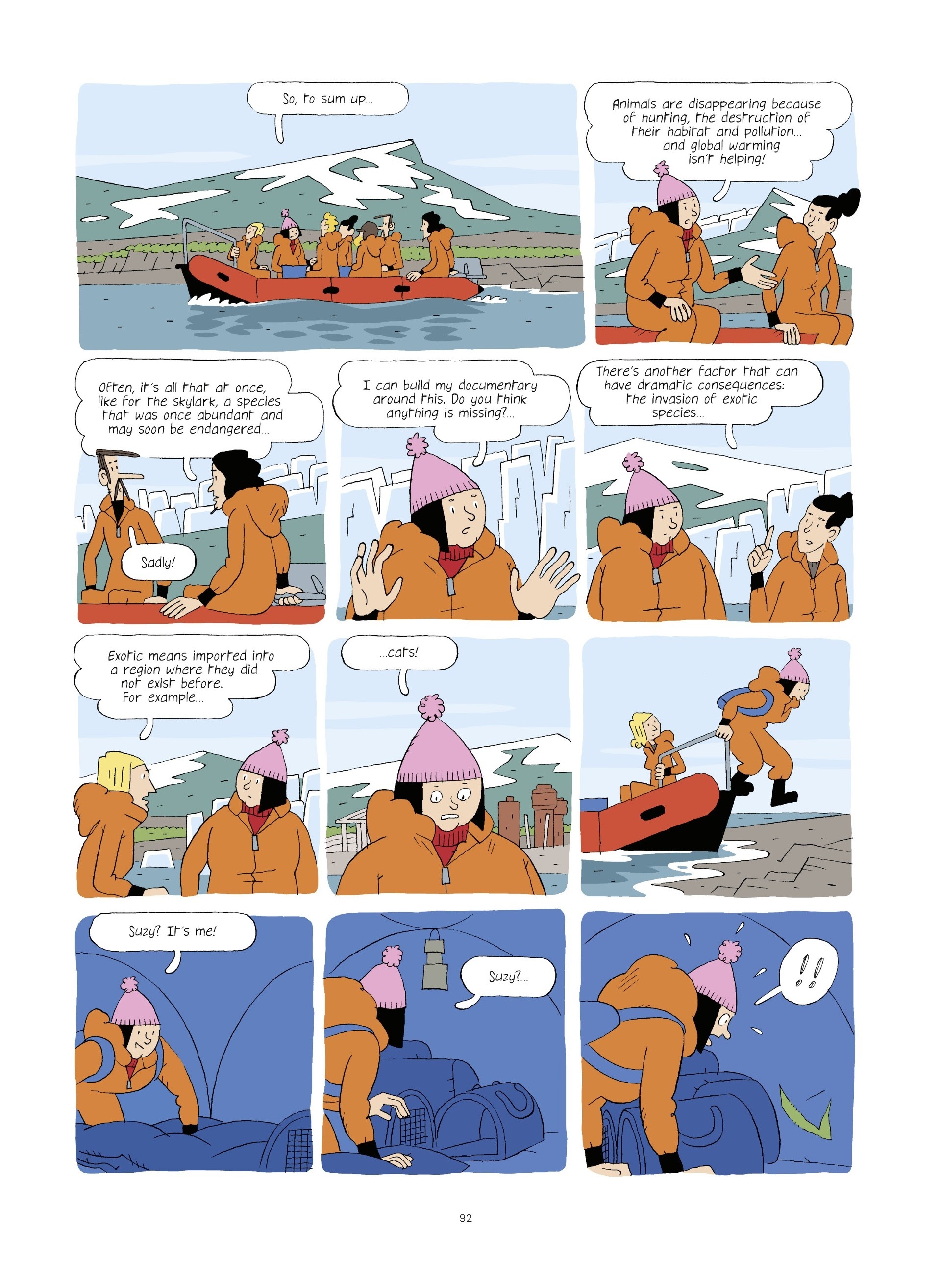 Read online Extinctions: Twilight of the Species comic -  Issue # TPB - 91