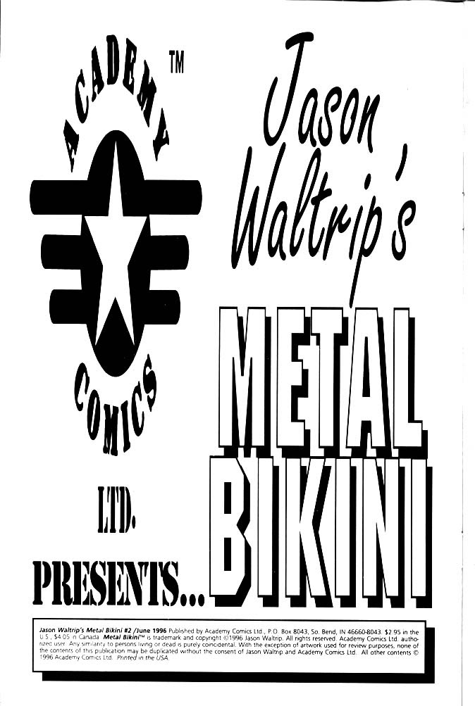 Read online Metal Bikini (1996) comic -  Issue #2 - 2