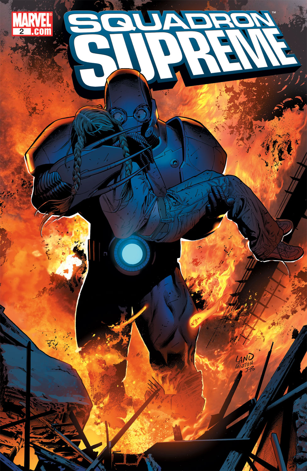 Read online Squadron Supreme (2008) comic -  Issue #2 - 1
