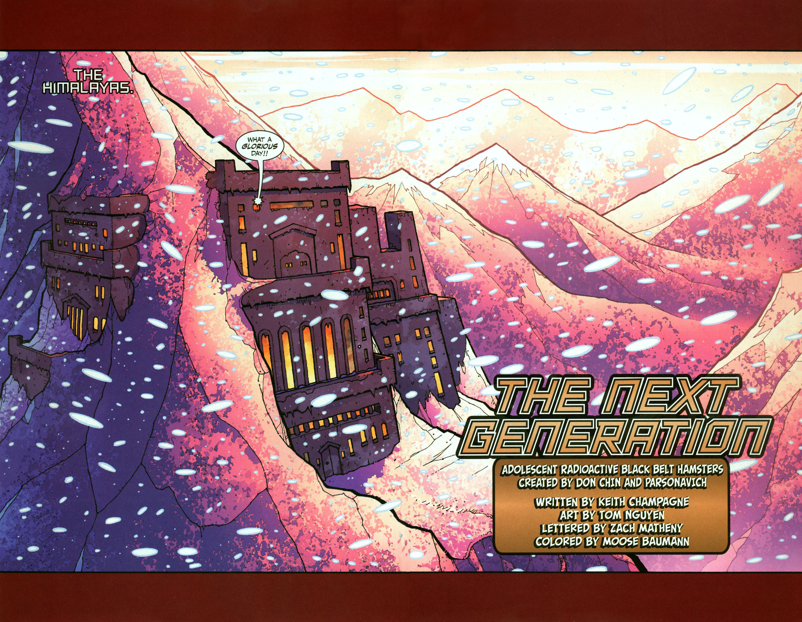 Read online Adolescent Radioactive Black Belt Hamsters (2008) comic -  Issue #1 - 4