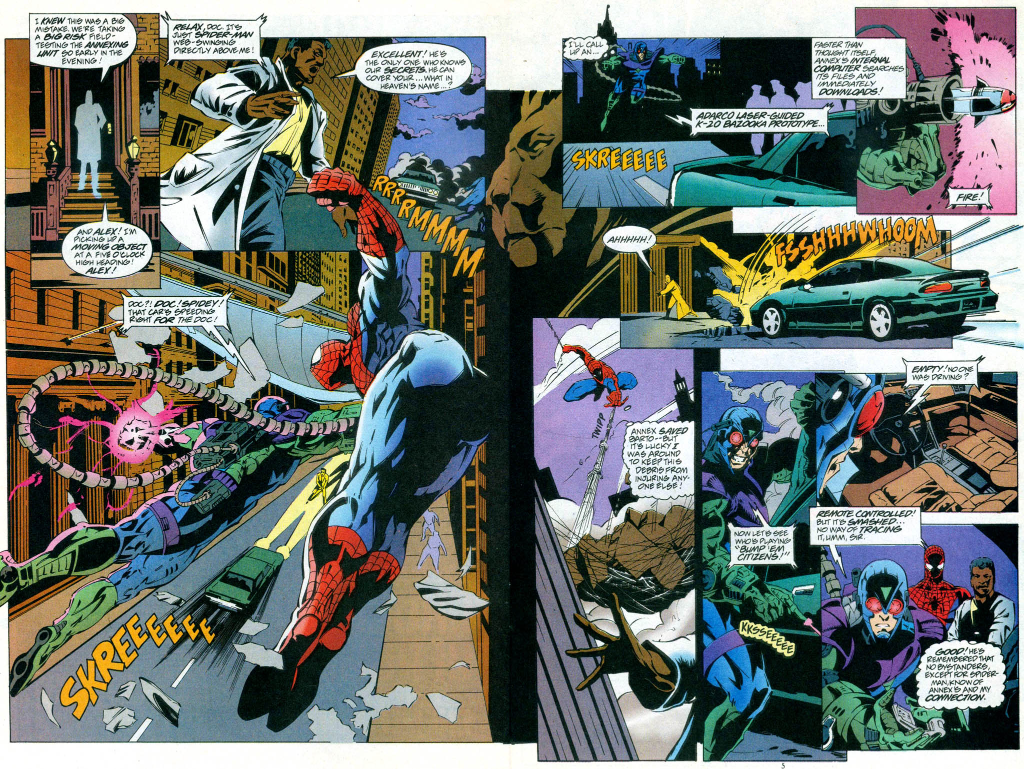 Read online Annex comic -  Issue #1 - 4