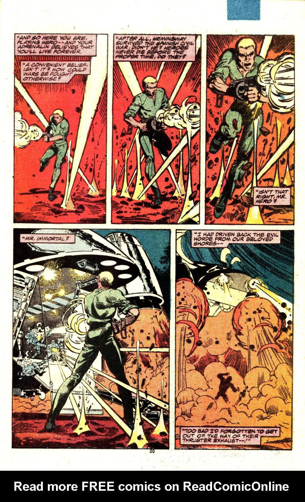 Read online Strikeforce: Morituri comic -  Issue #1 - 21