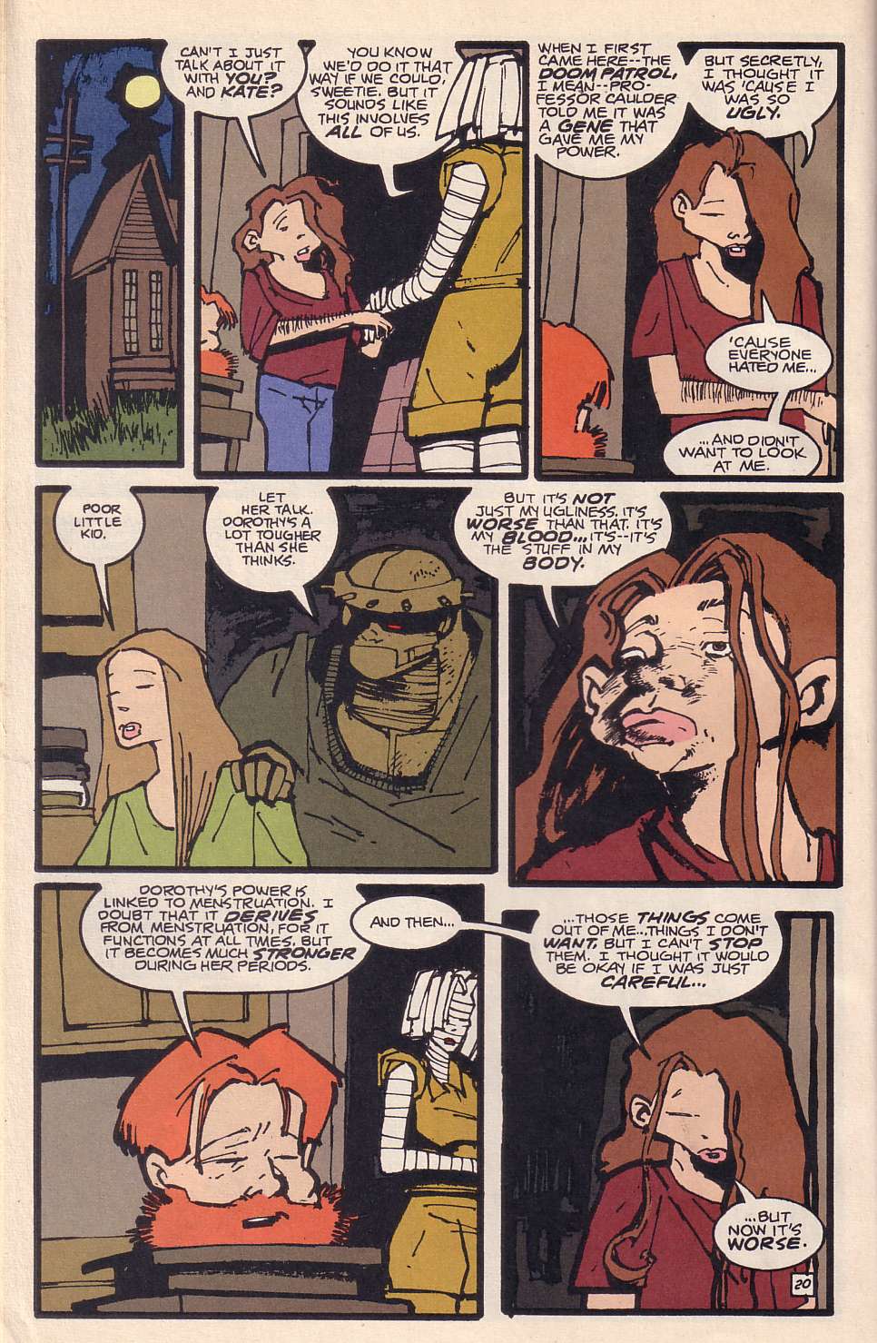 Read online Doom Patrol (1987) comic -  Issue #81 - 21