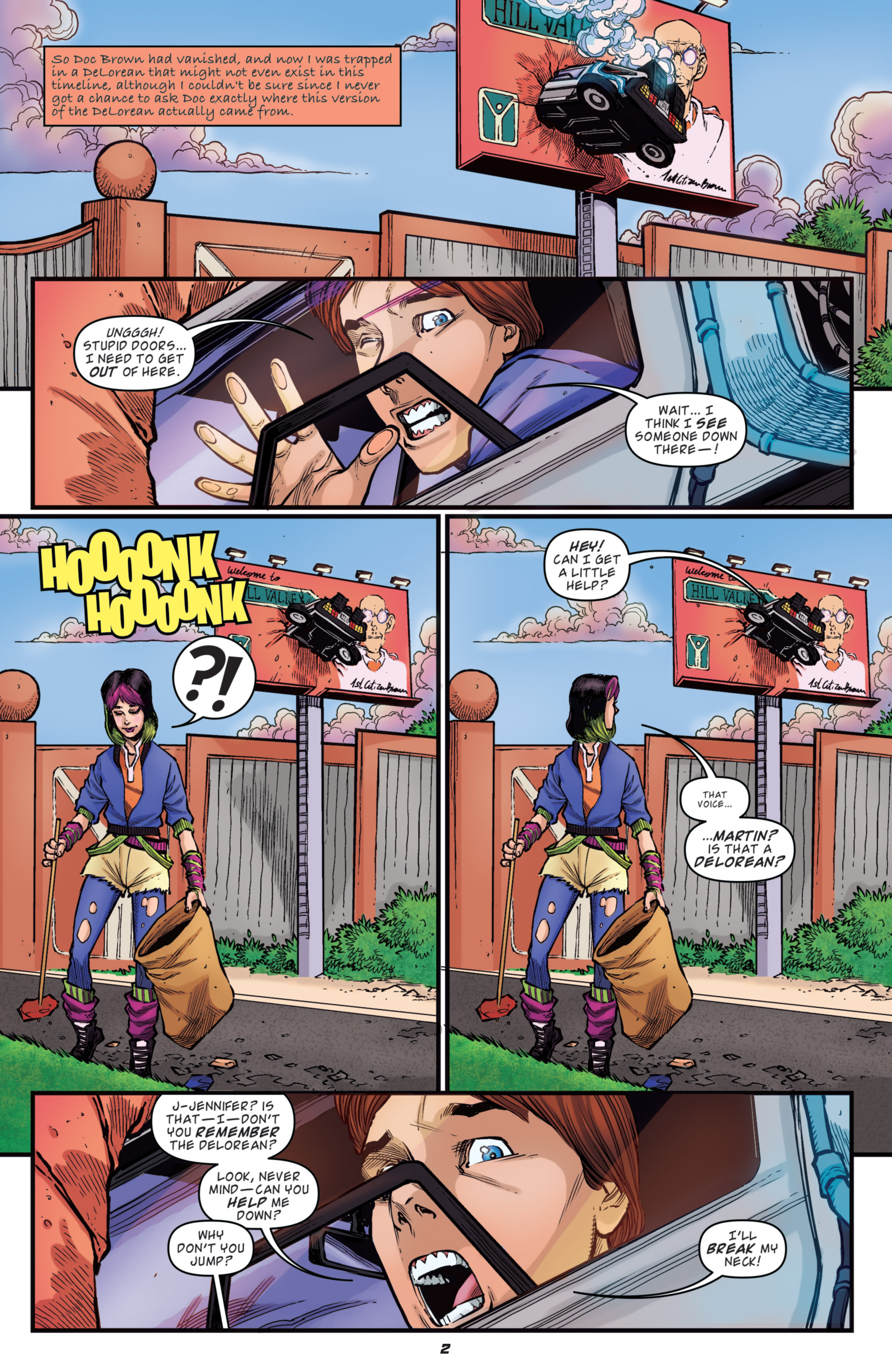 Read online Back to the Future: Citizen Brown comic -  Issue #3 - 4