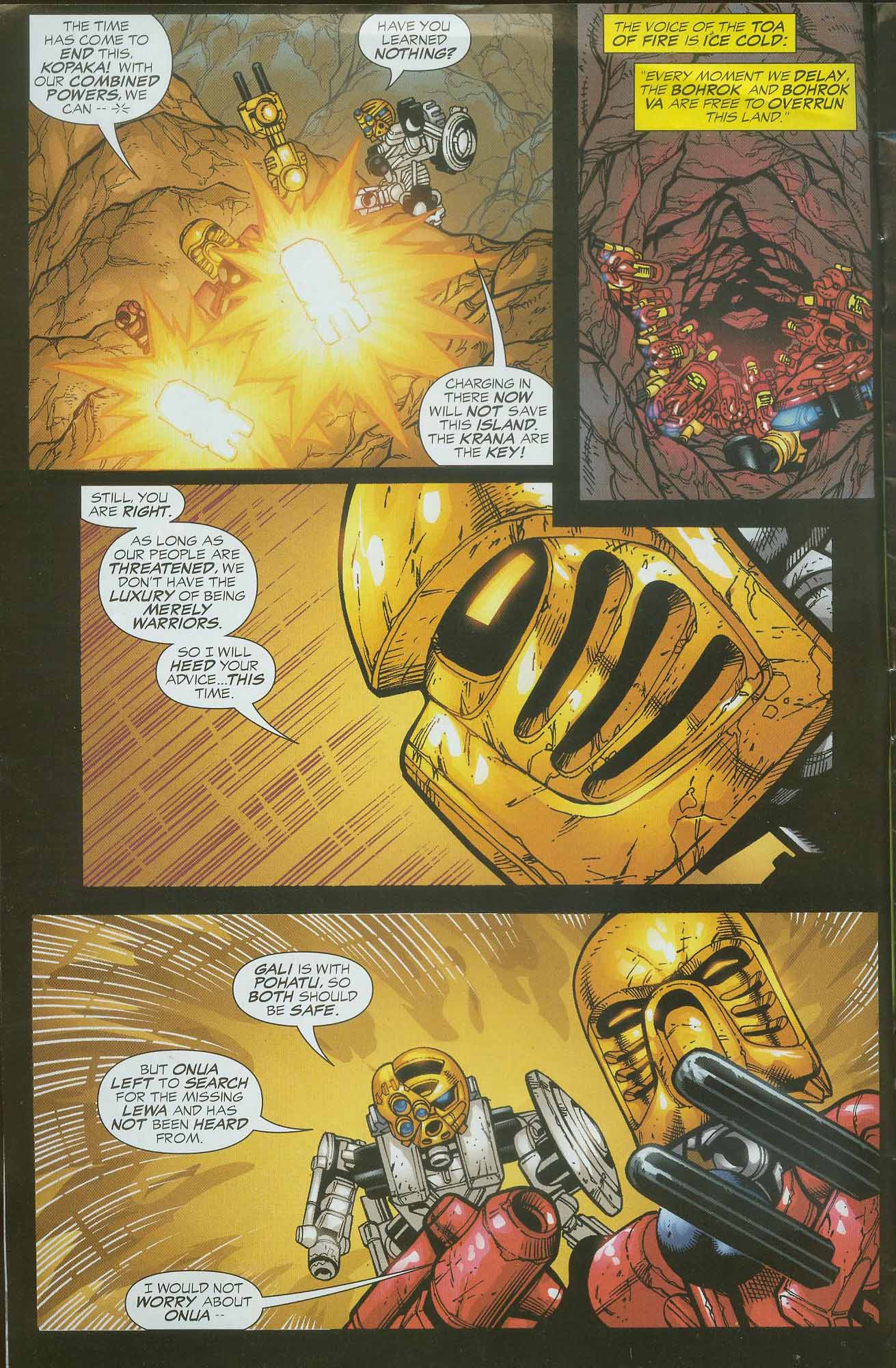 Read online Bionicle comic -  Issue #6 - 4