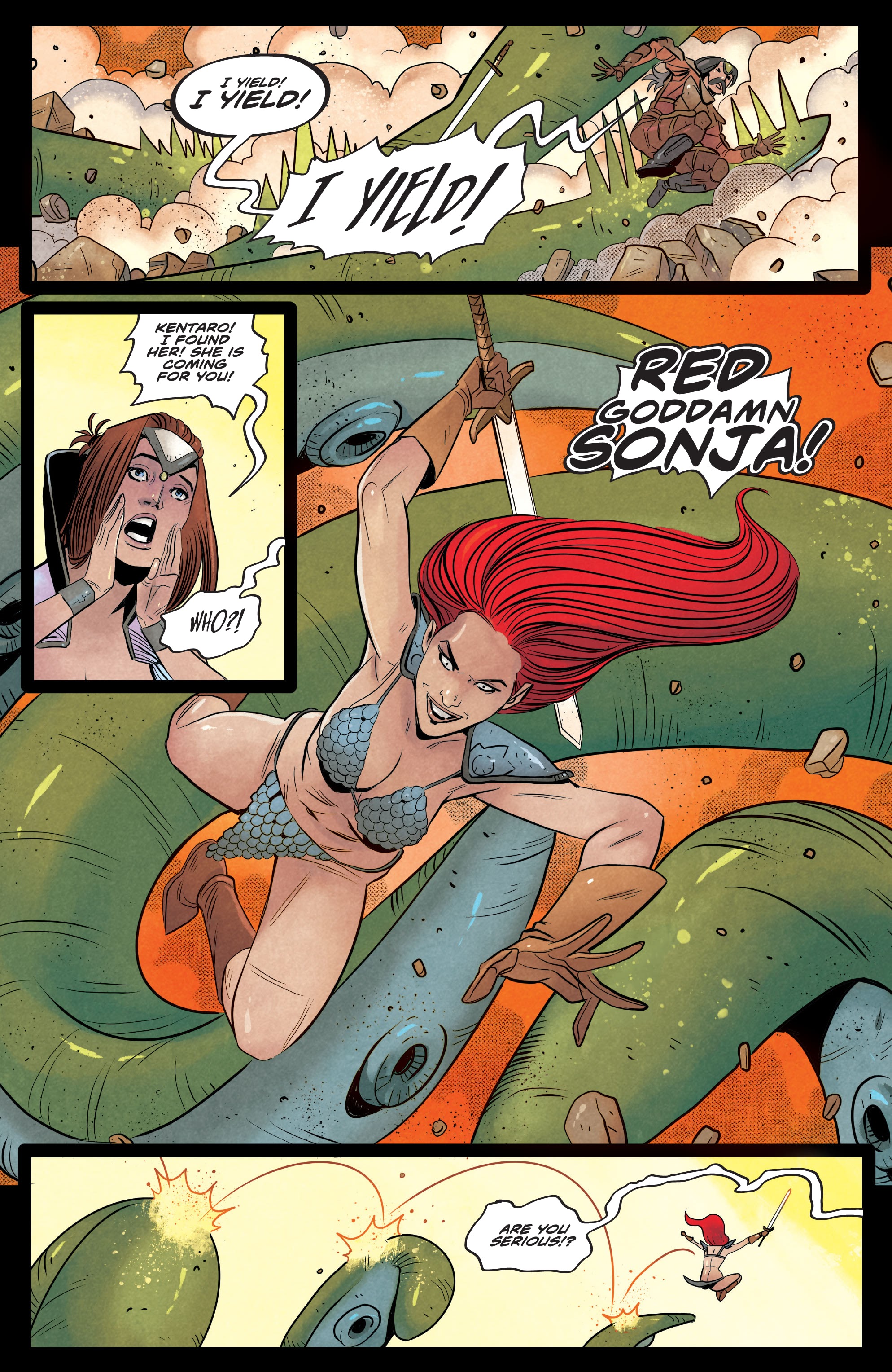 Read online Red Sonja (2019) comic -  Issue #26 - 7
