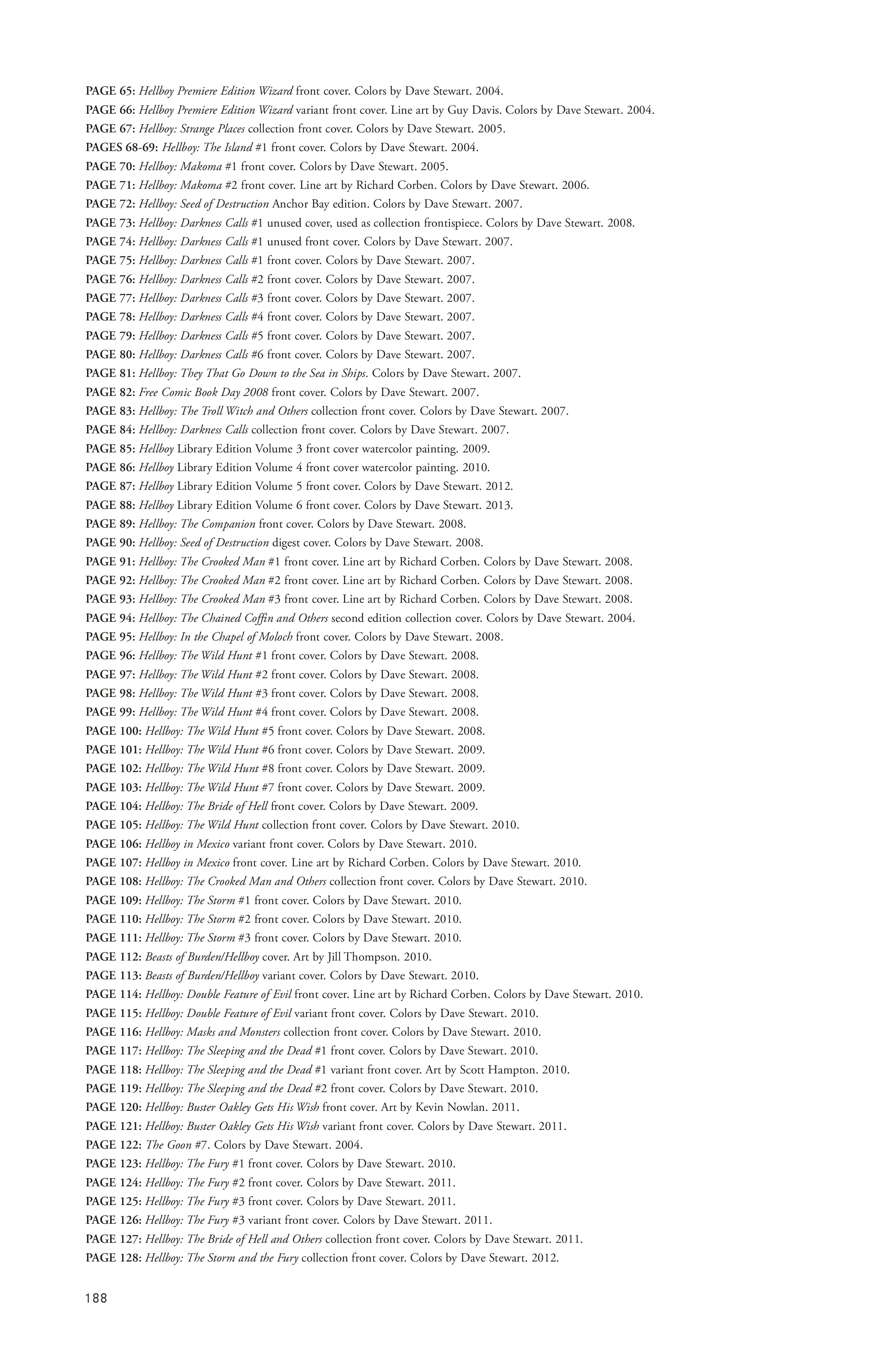 Read online Hellboy: 25 Years of Covers comic -  Issue # TPB (Part 2) - 90