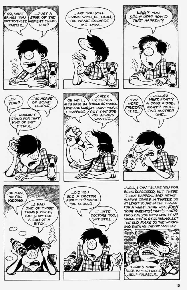Read online Hate comic -  Issue #1 - 7