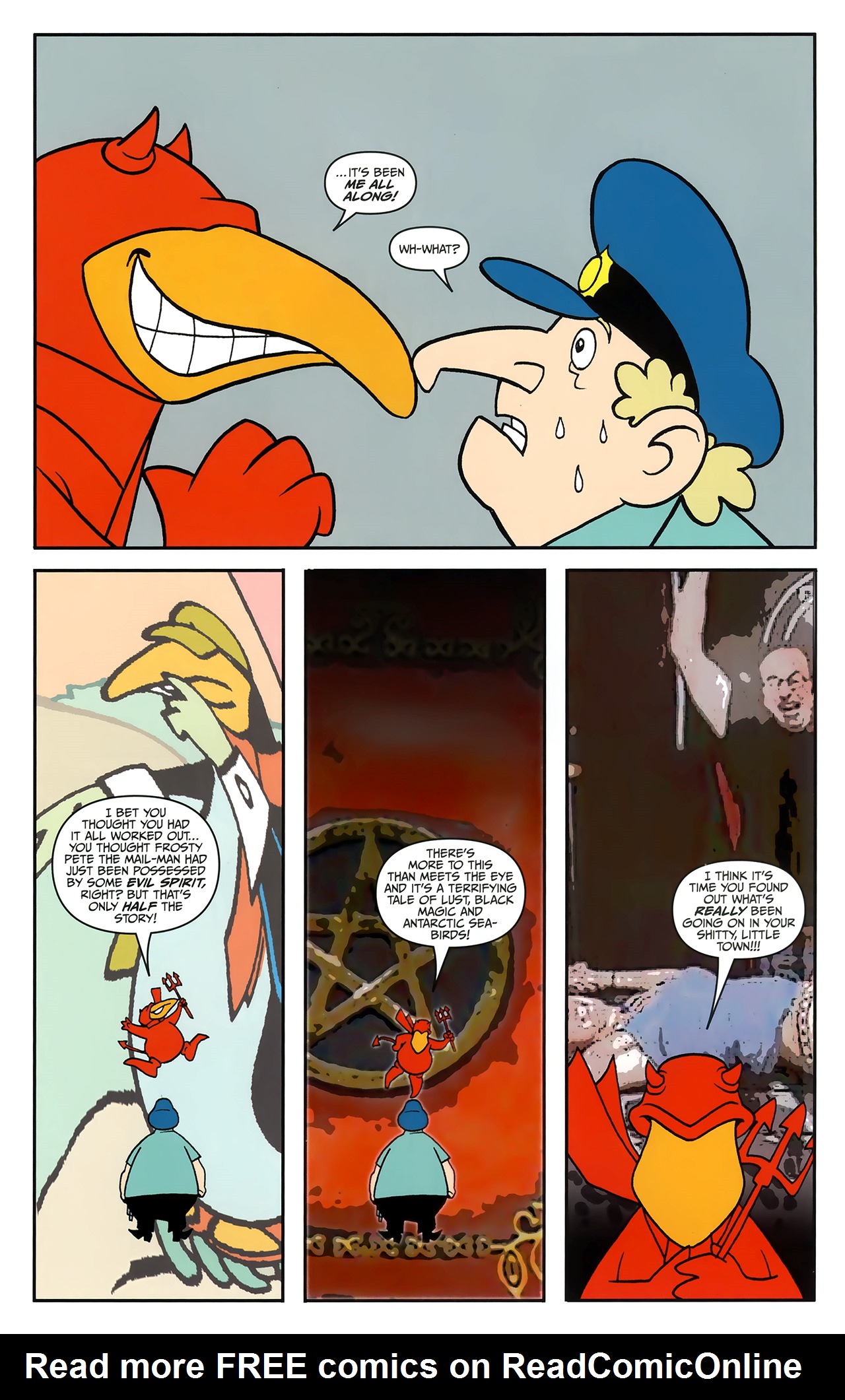 Read online Mark Millar's The Unfunnies comic -  Issue #4 - 10