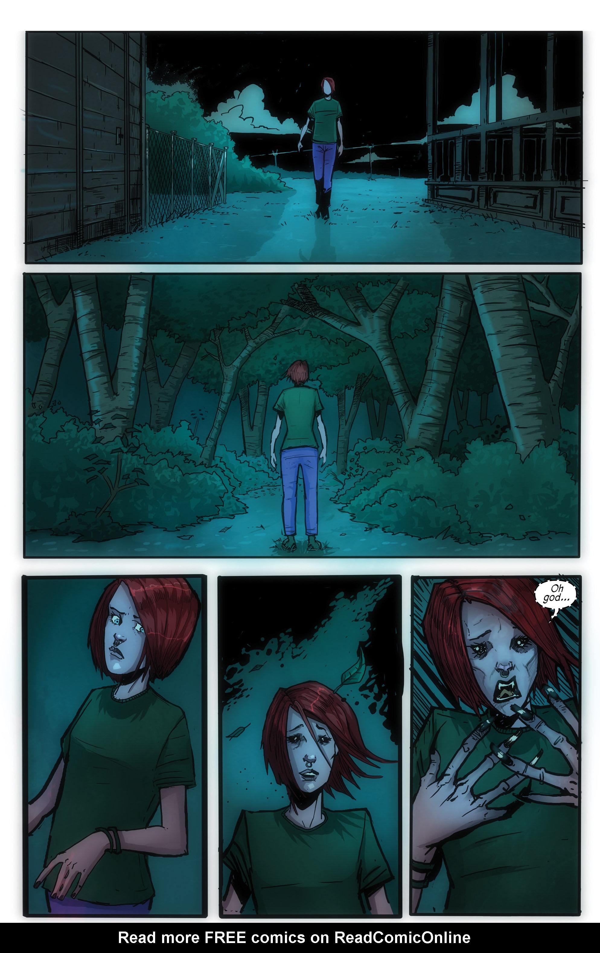 Read online John Carpenter Presents Storm Kids: Monica Bleue: A Werewolf Story comic -  Issue #2 - 11