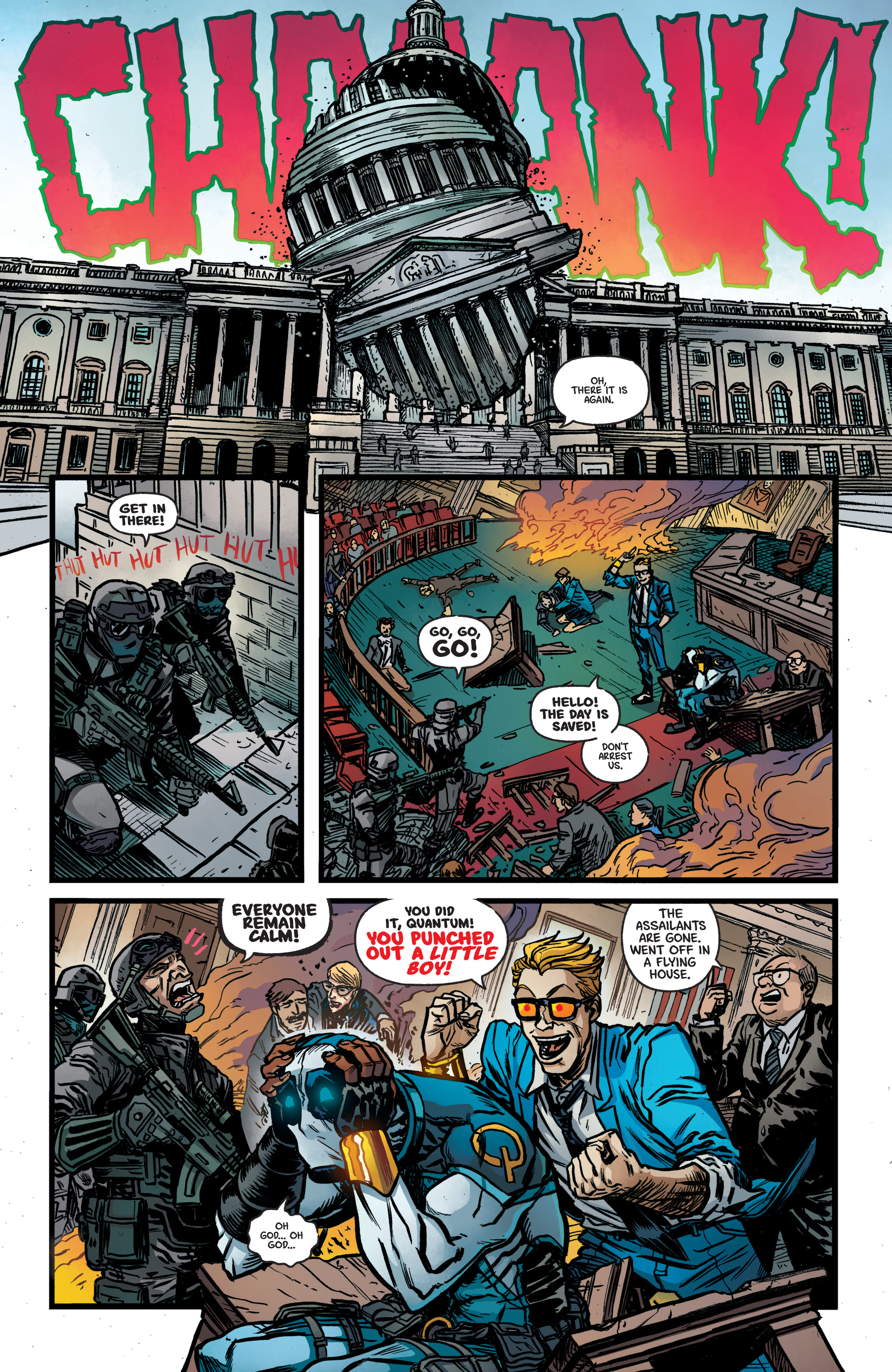 Read online Quantum & Woody comic -  Issue #1 - 19