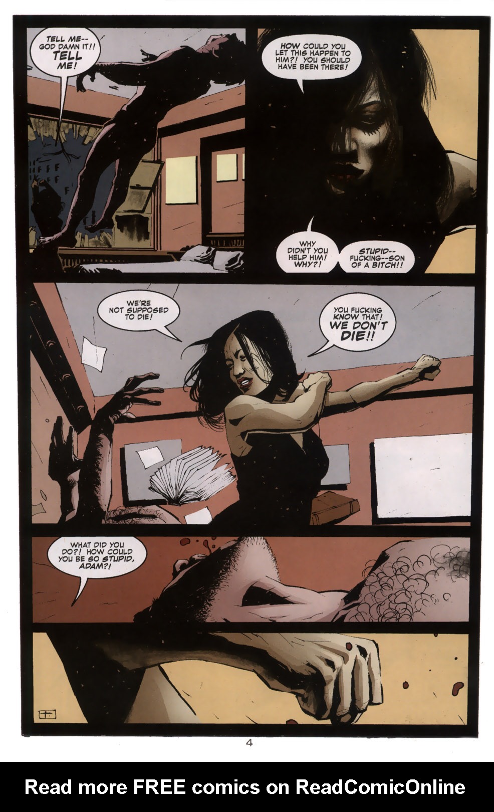 Read online Blood and Water comic -  Issue #4 - 5