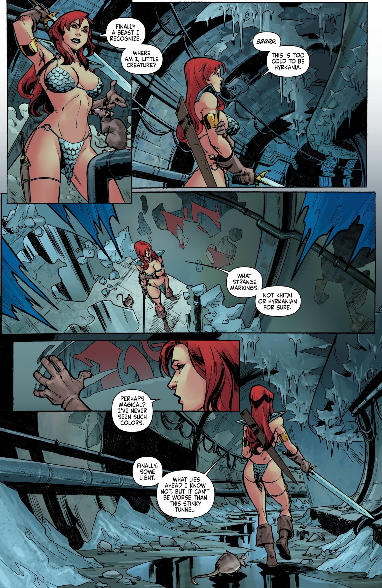 Read online Red Sonja Vol. 4 comic -  Issue # _TPB 1 (Part 1) - 21