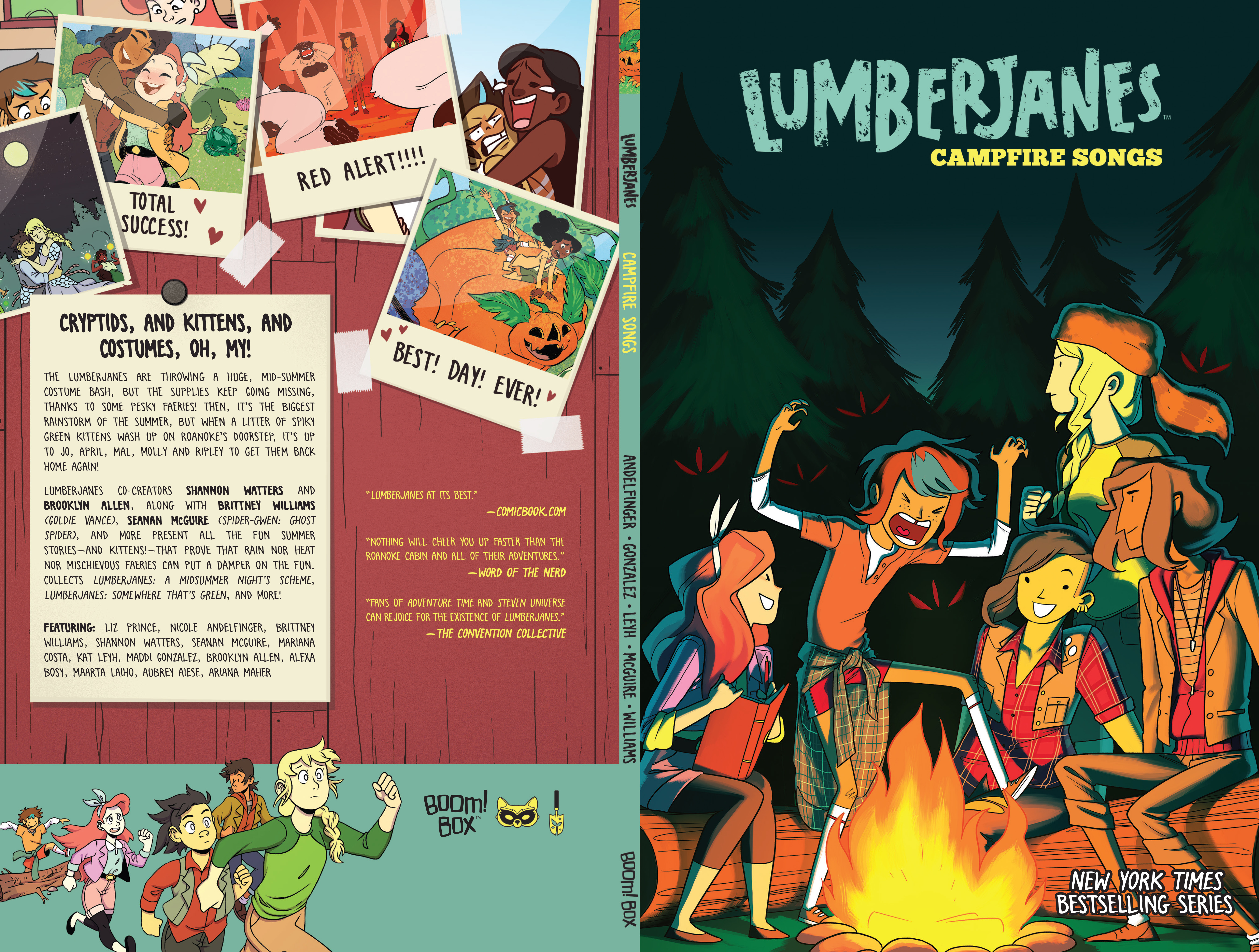 Read online Lumberjanes: Campfire Songs comic -  Issue # TPB - 1