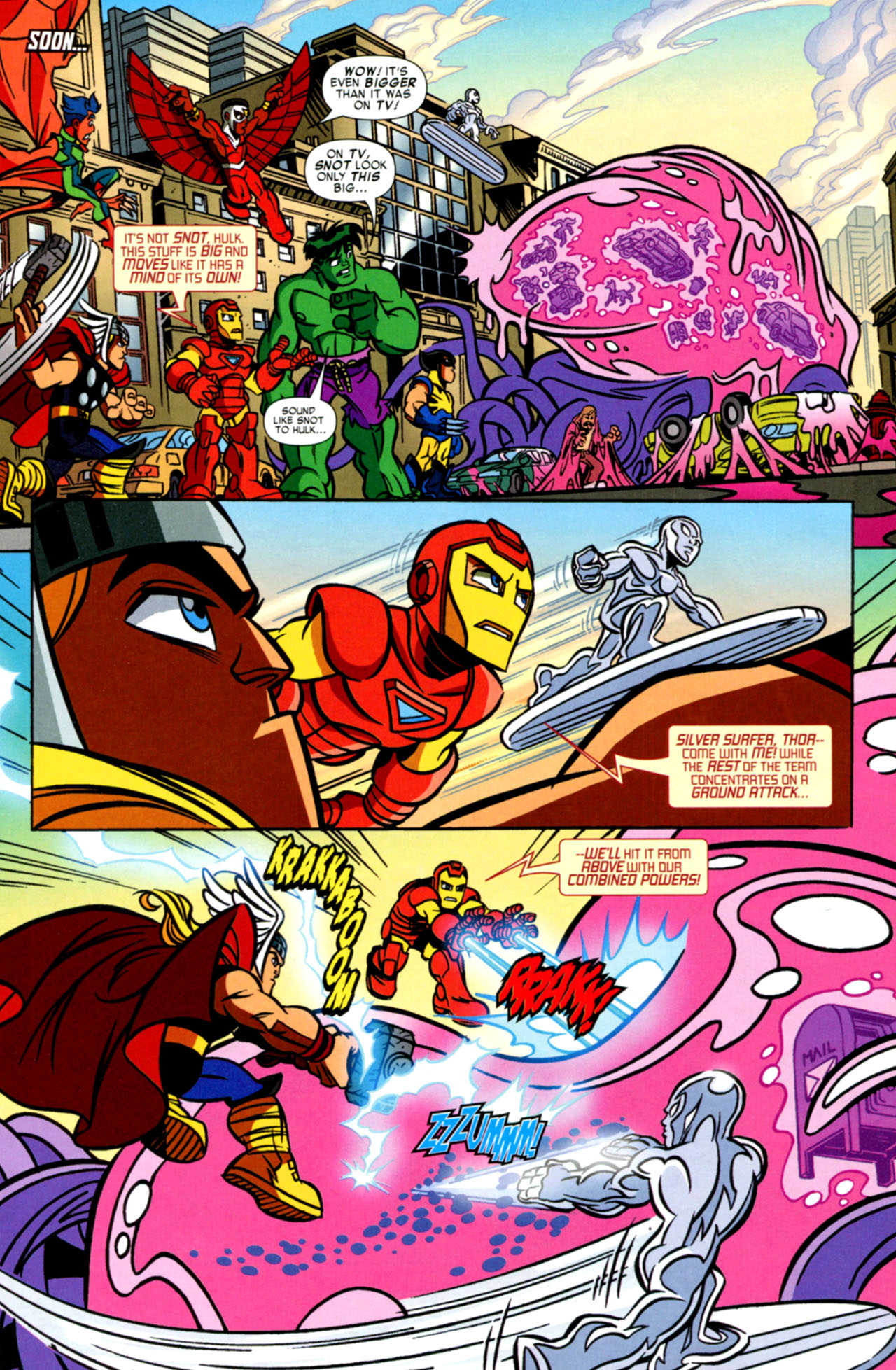 Read online Super Hero Squad comic -  Issue #3 - 4