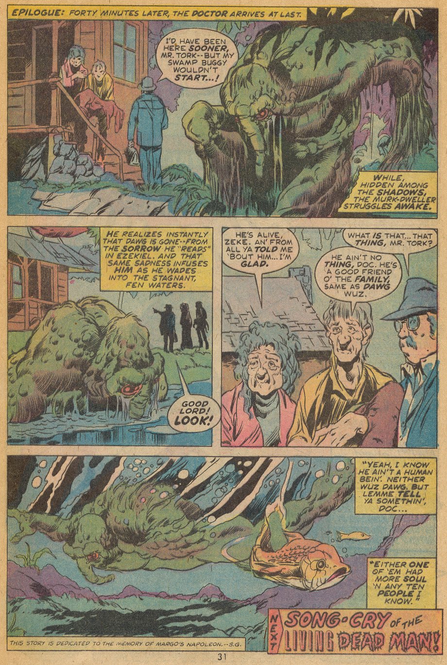 Read online Man-Thing (1974) comic -  Issue #10 - 21