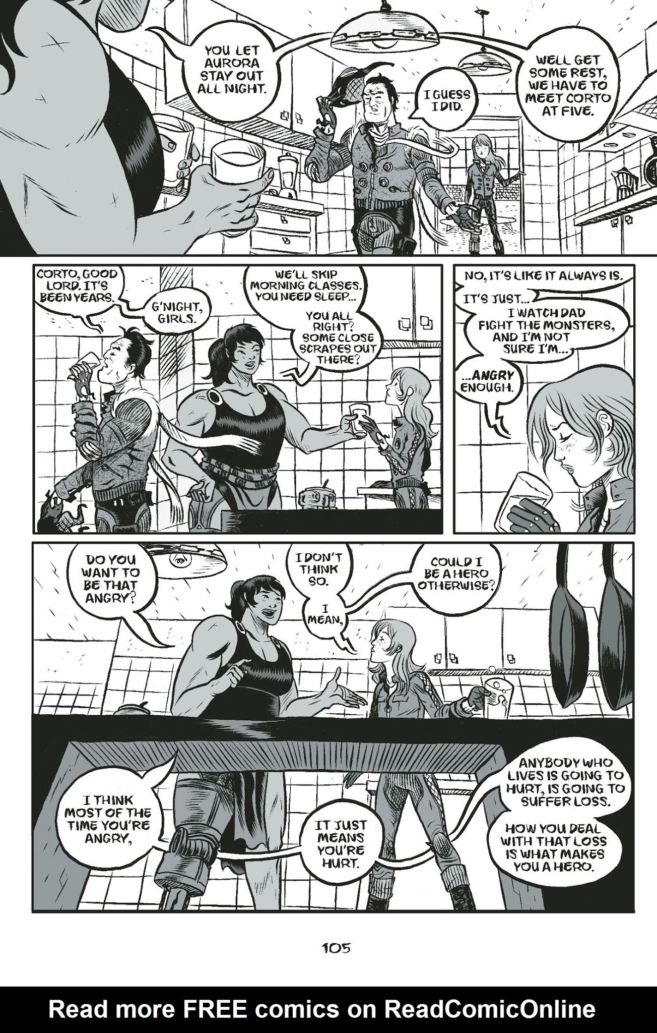 Read online Aurora West comic -  Issue # TPB - 106