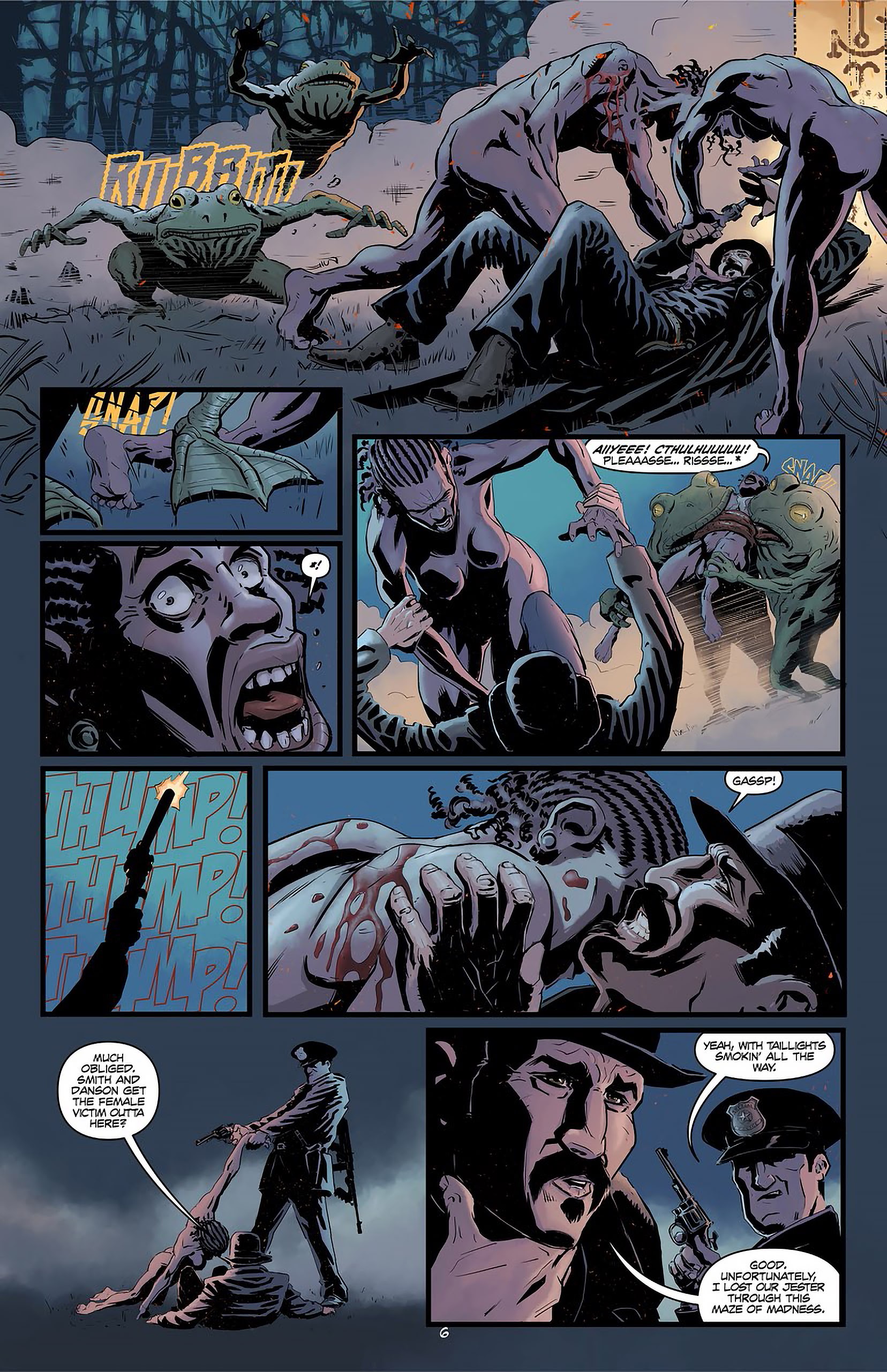 Read online Lovecraft P.I. - The Curious Case of ReAnimator comic -  Issue # TPB - 8