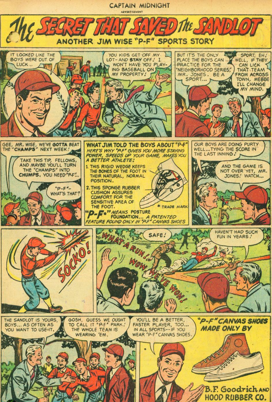 Read online Captain Midnight (1942) comic -  Issue #64 - 32