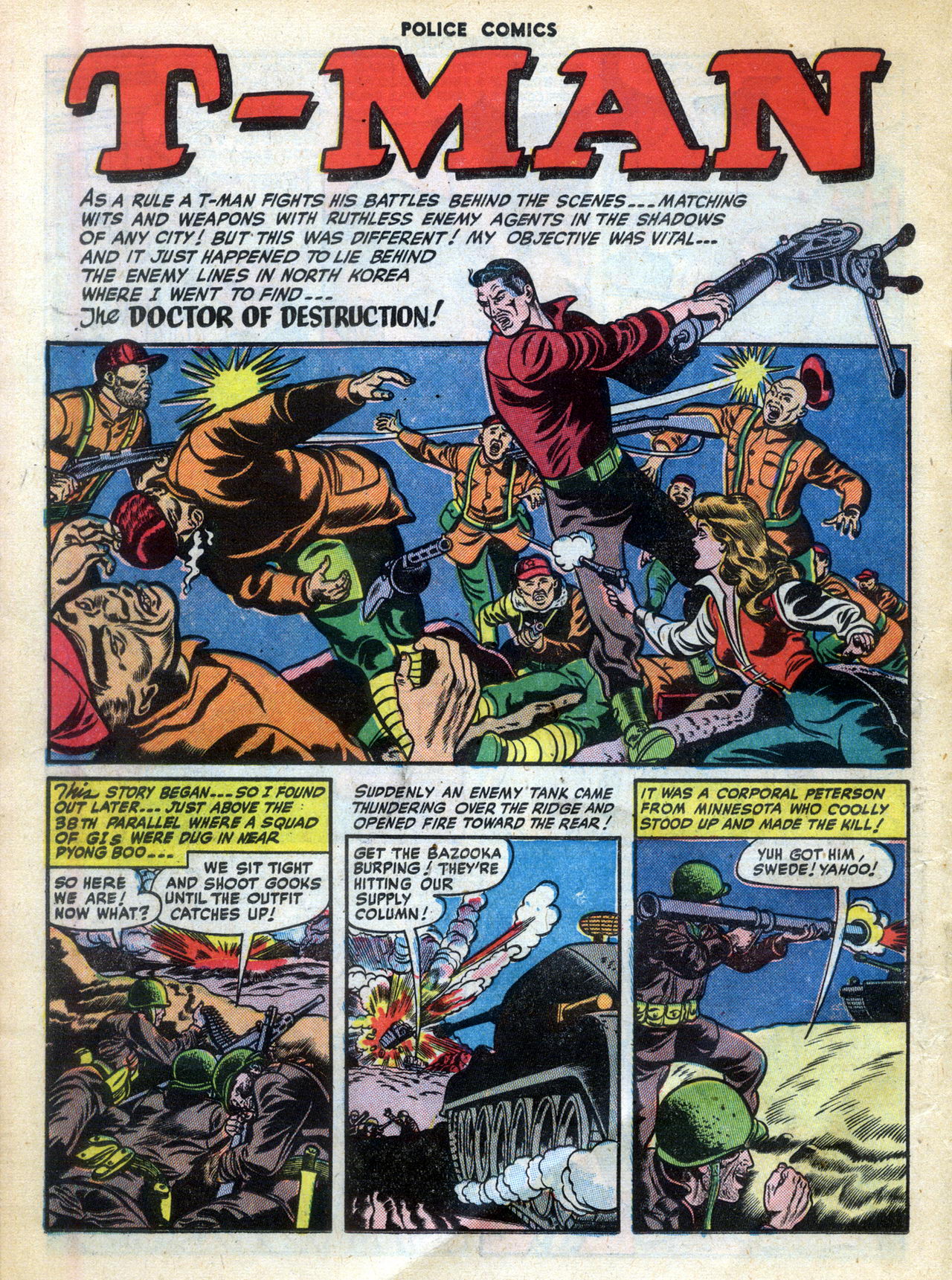 Read online Police Comics comic -  Issue #112 - 18