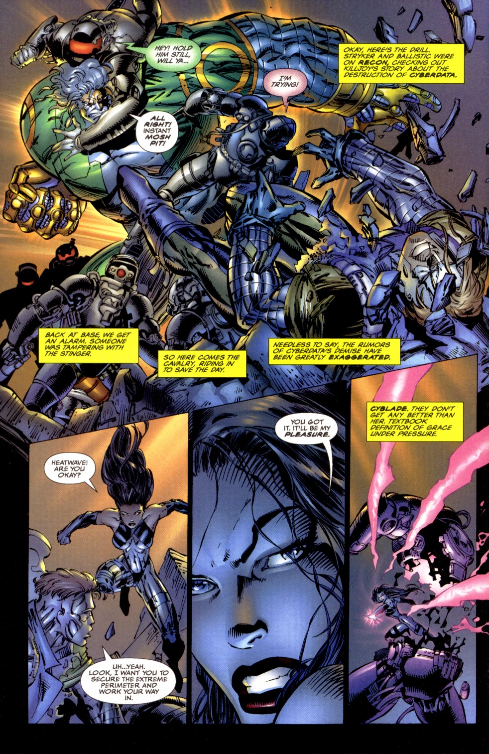 Read online Cyberforce (1993) comic -  Issue #21 - 4