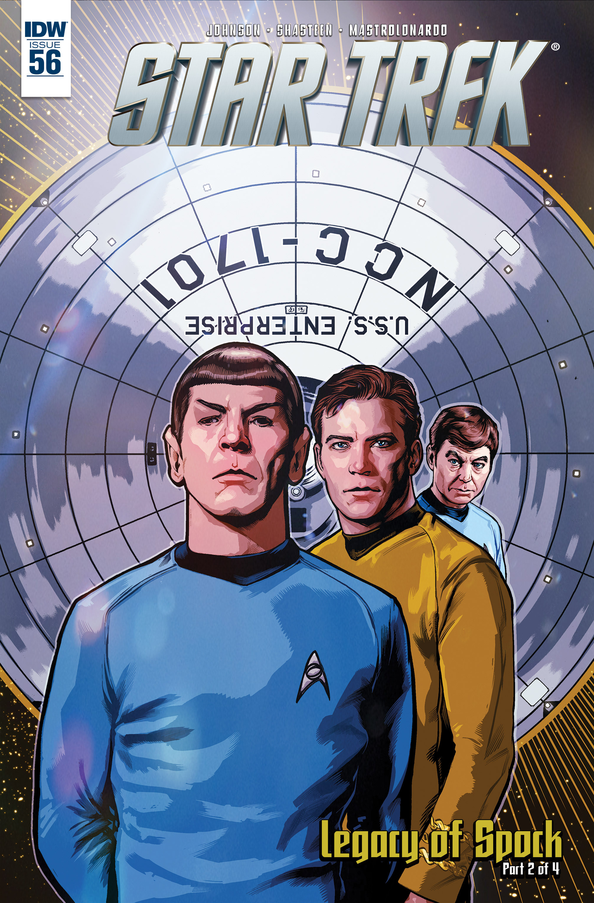 Read online Star Trek (2011) comic -  Issue #56 - 1