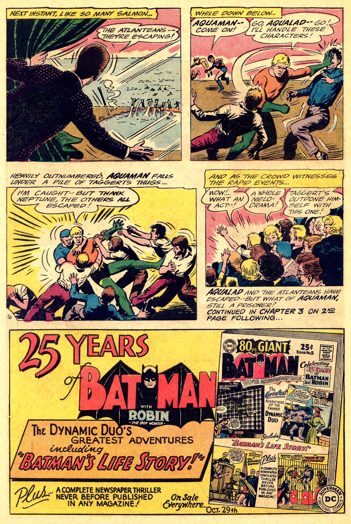 Read online Aquaman (1962) comic -  Issue #19 - 22
